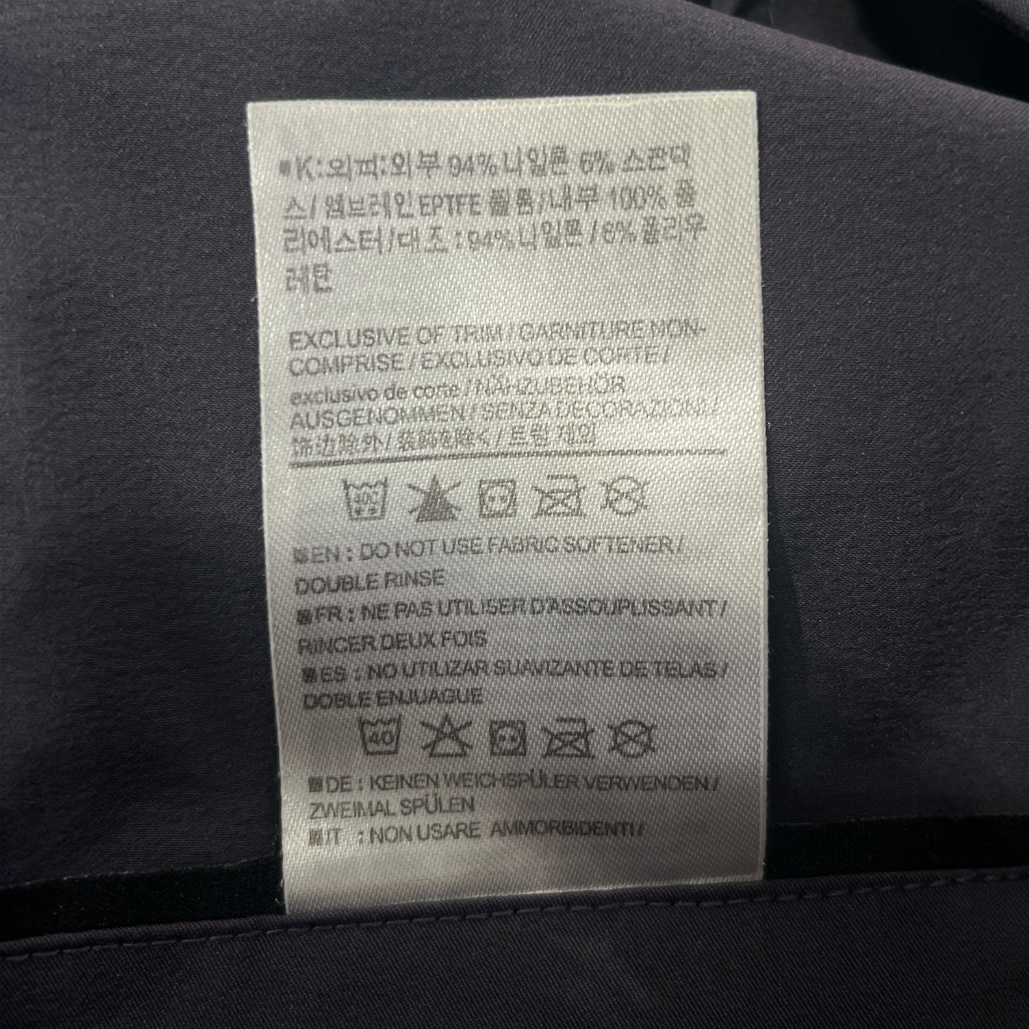 ARC'TERYX VEILANCE/Pants/32/Nylon/BLU/SNOW PANTS view 3