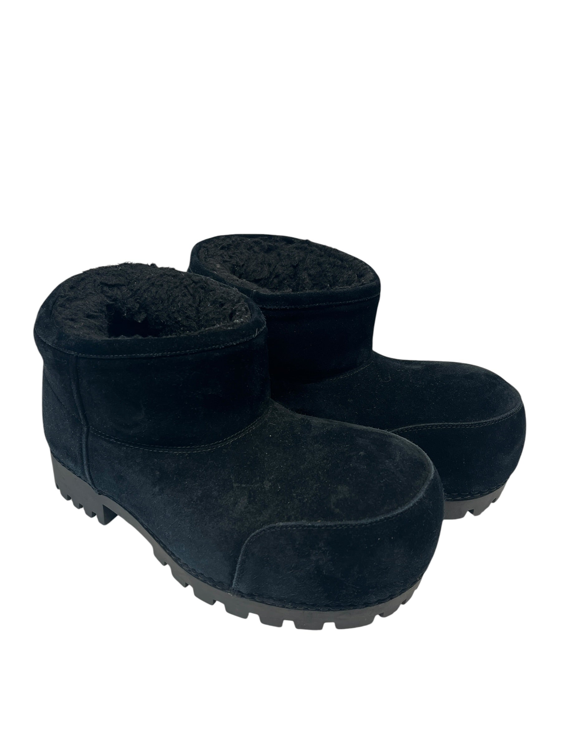 BALENCIAGA/Boots/EU 42/Suede/BLK/ALASKALOWBOOTS view 1