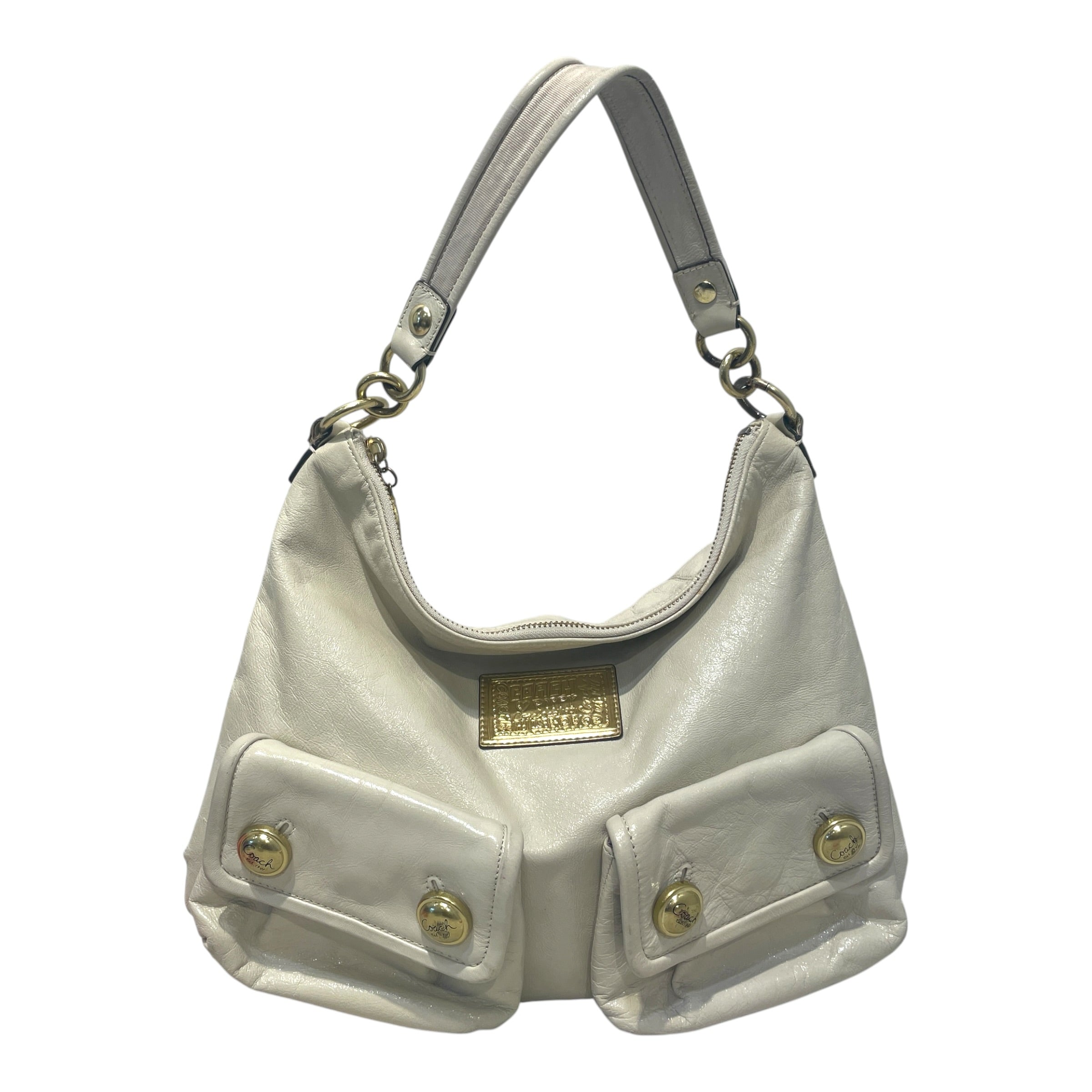 COACH/Hand Bag/Leather/BRW/Popy Swing Bag view 1