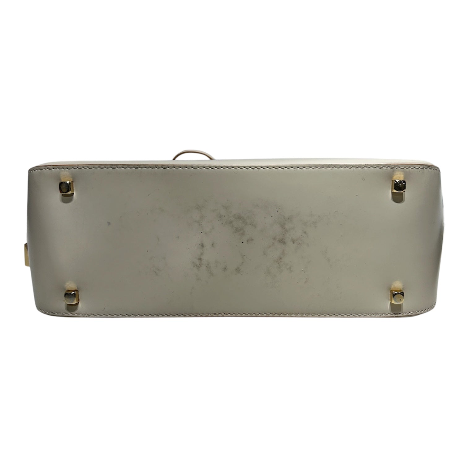 Salvatore Ferragamo/Hand Bag/Leather/CRM/WIDE HANDLE GOLD HARDWARE view 4
