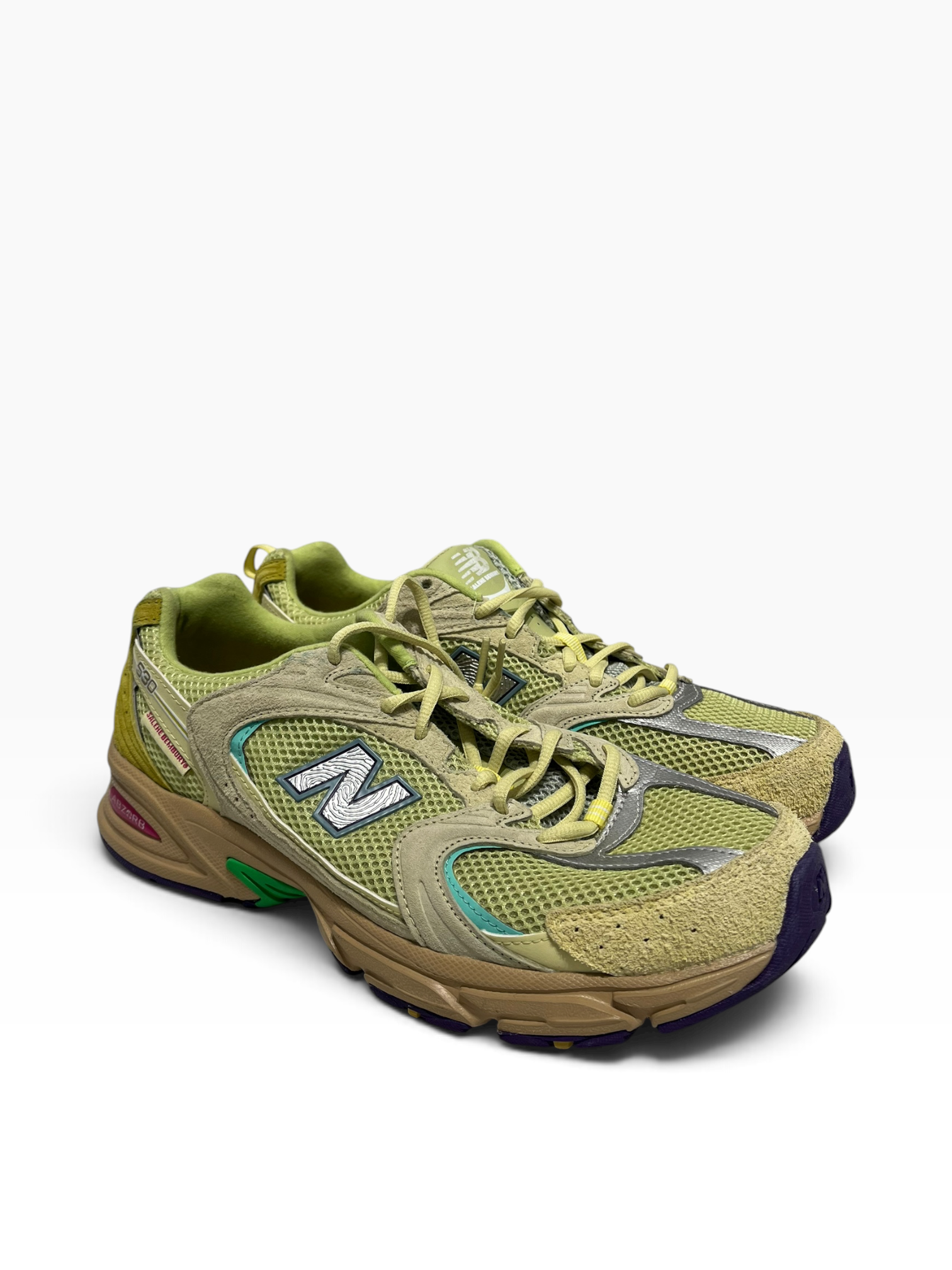 NEW BALANCE/Low-Sneakers/US 11/GRN/"PROSPERITY BE THE PRIZE" view 1
