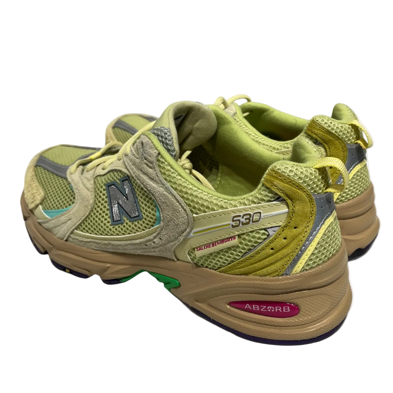 NEW BALANCE/Low-Sneakers/US 11/GRN/"PROSPERITY BE THE PRIZE" view 2