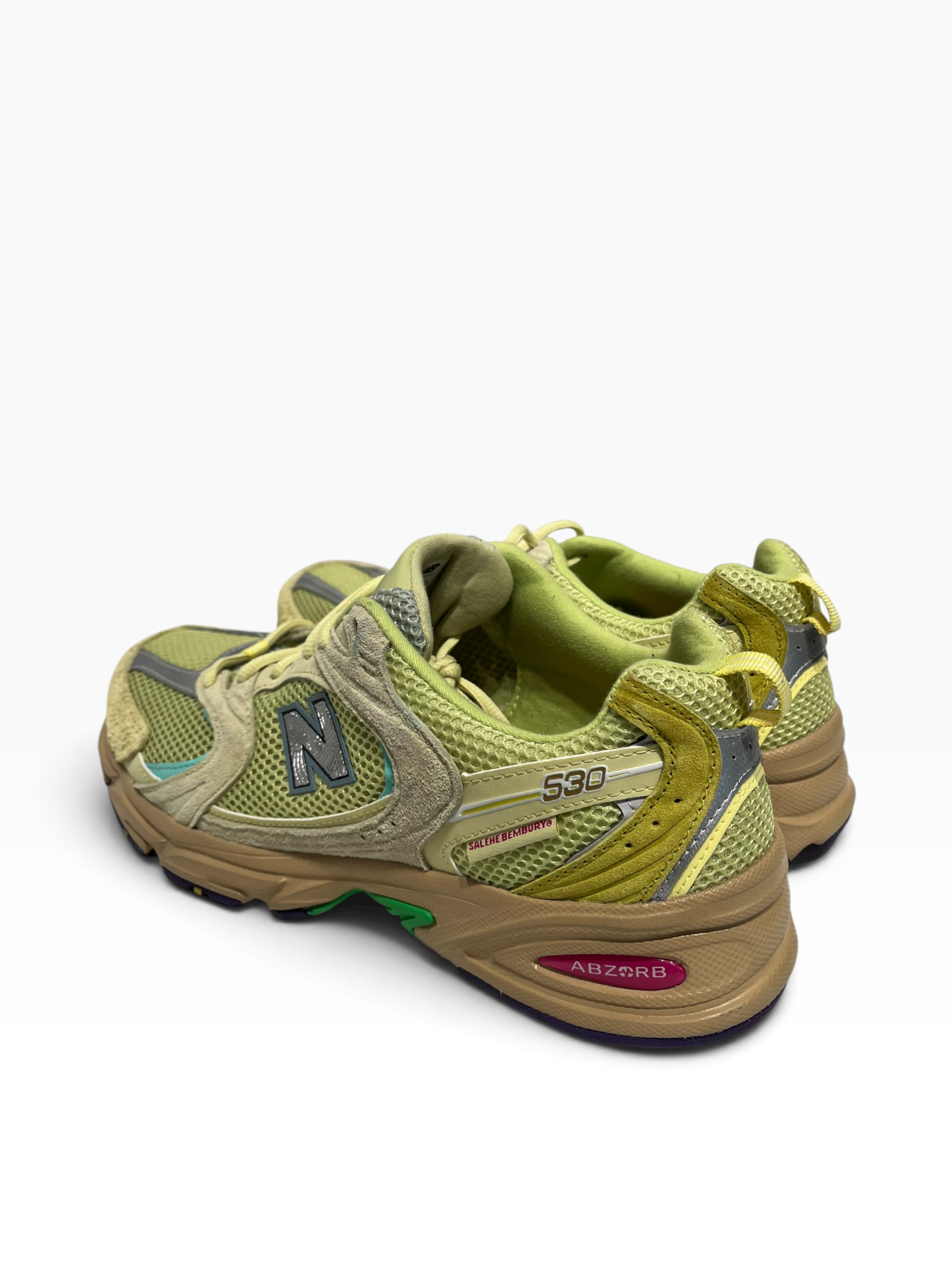 NEW BALANCE/Low-Sneakers/US 11/GRN/"PROSPERITY BE THE PRIZE" view 2