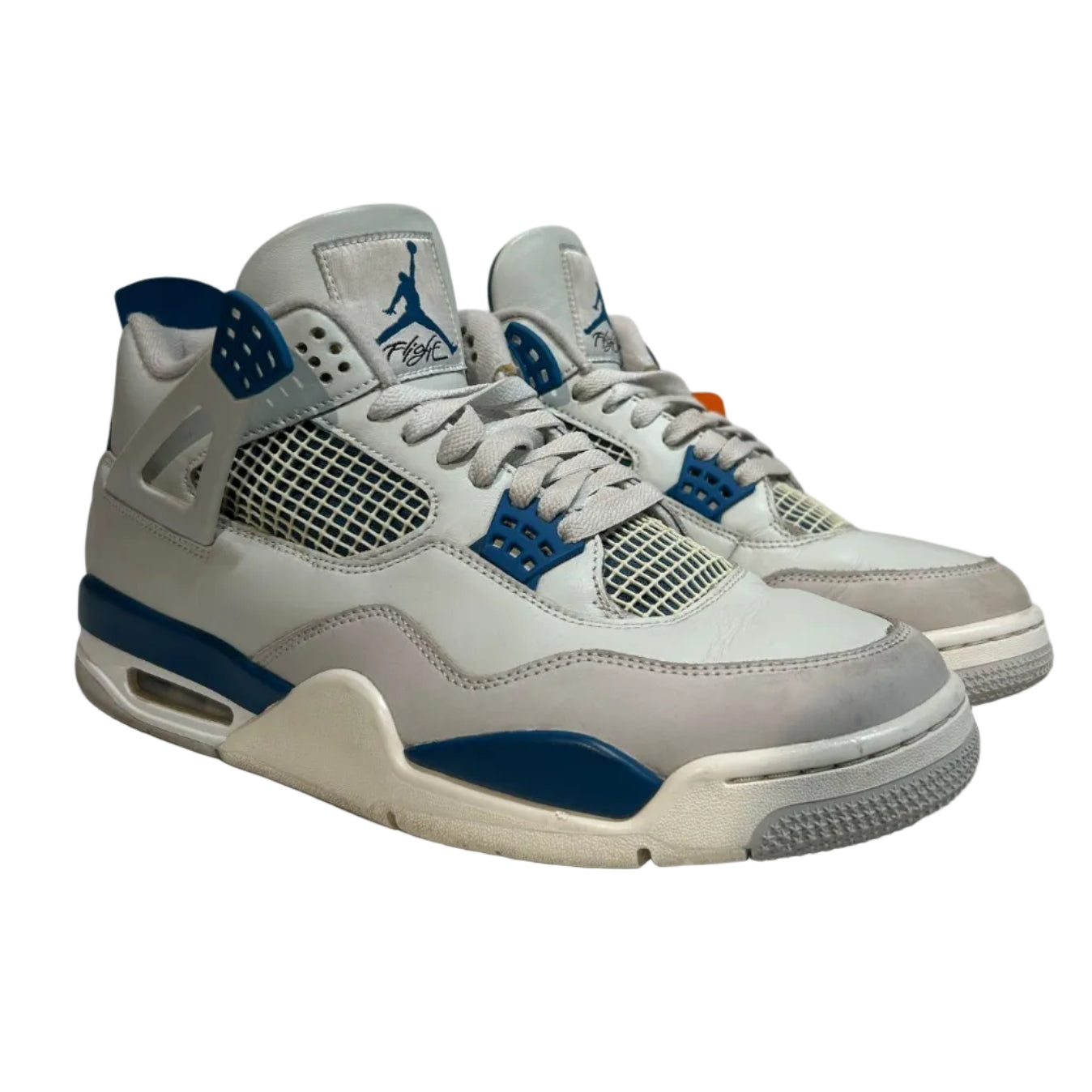 NIKE/Hi-Sneakers/US 13/BLU/Jordan 4 Retro military Blue view 1