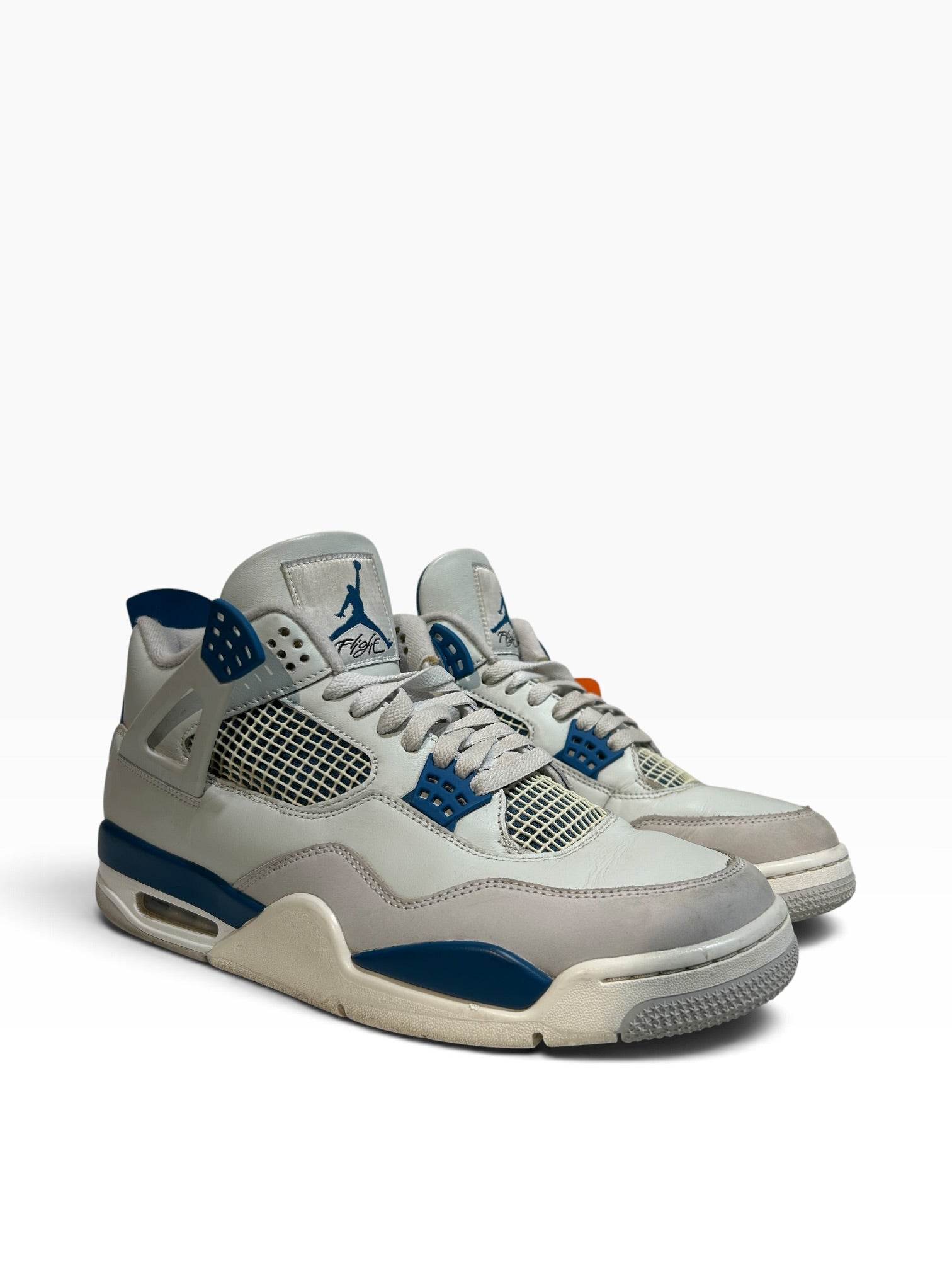 NIKE/Hi-Sneakers/US 13/BLU/Jordan 4 Retro military Blue view 1
