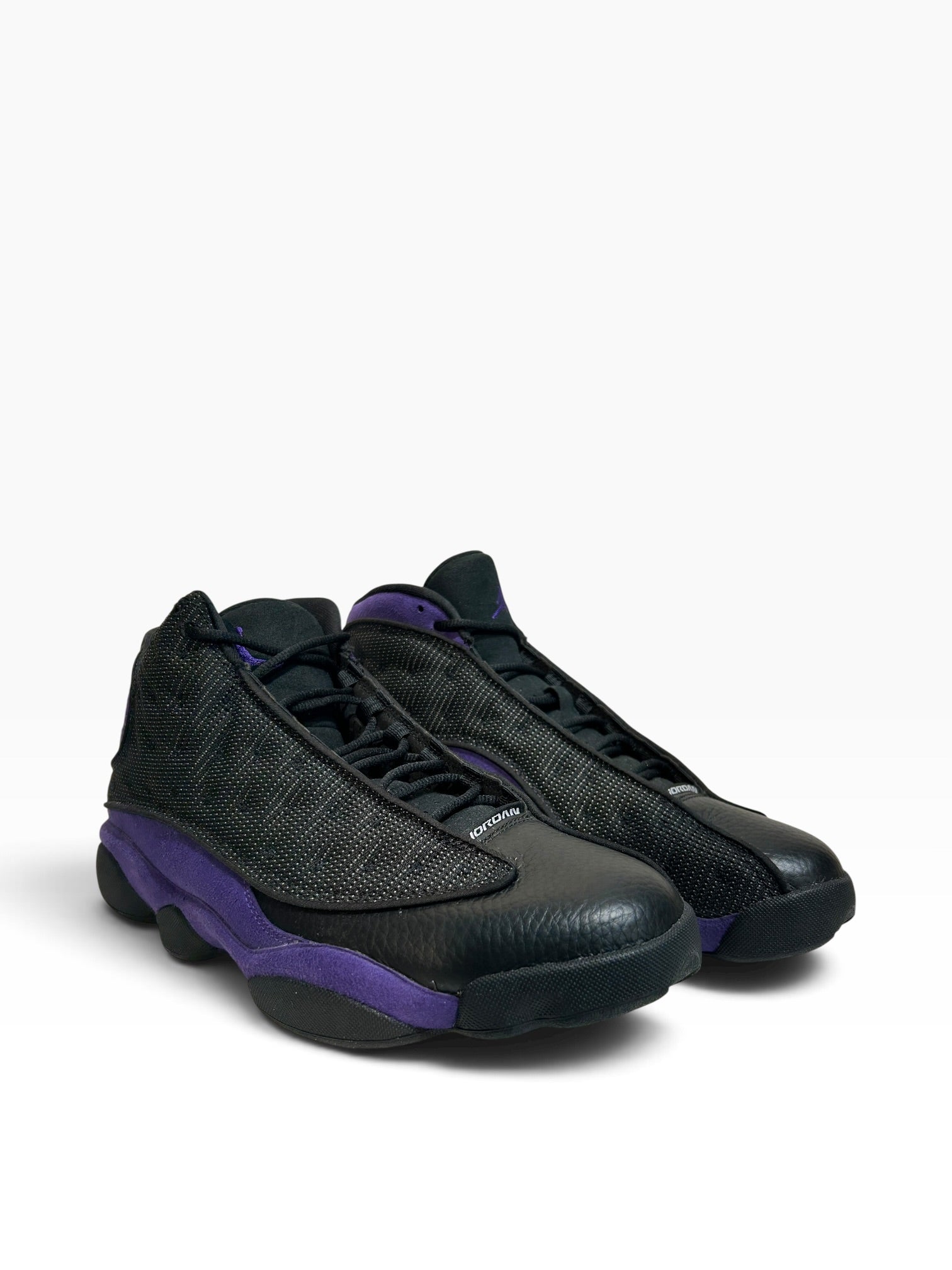 NIKE/Hi-Sneakers/US 10.5/Leather/PPL/jordan 13 court purple view 1