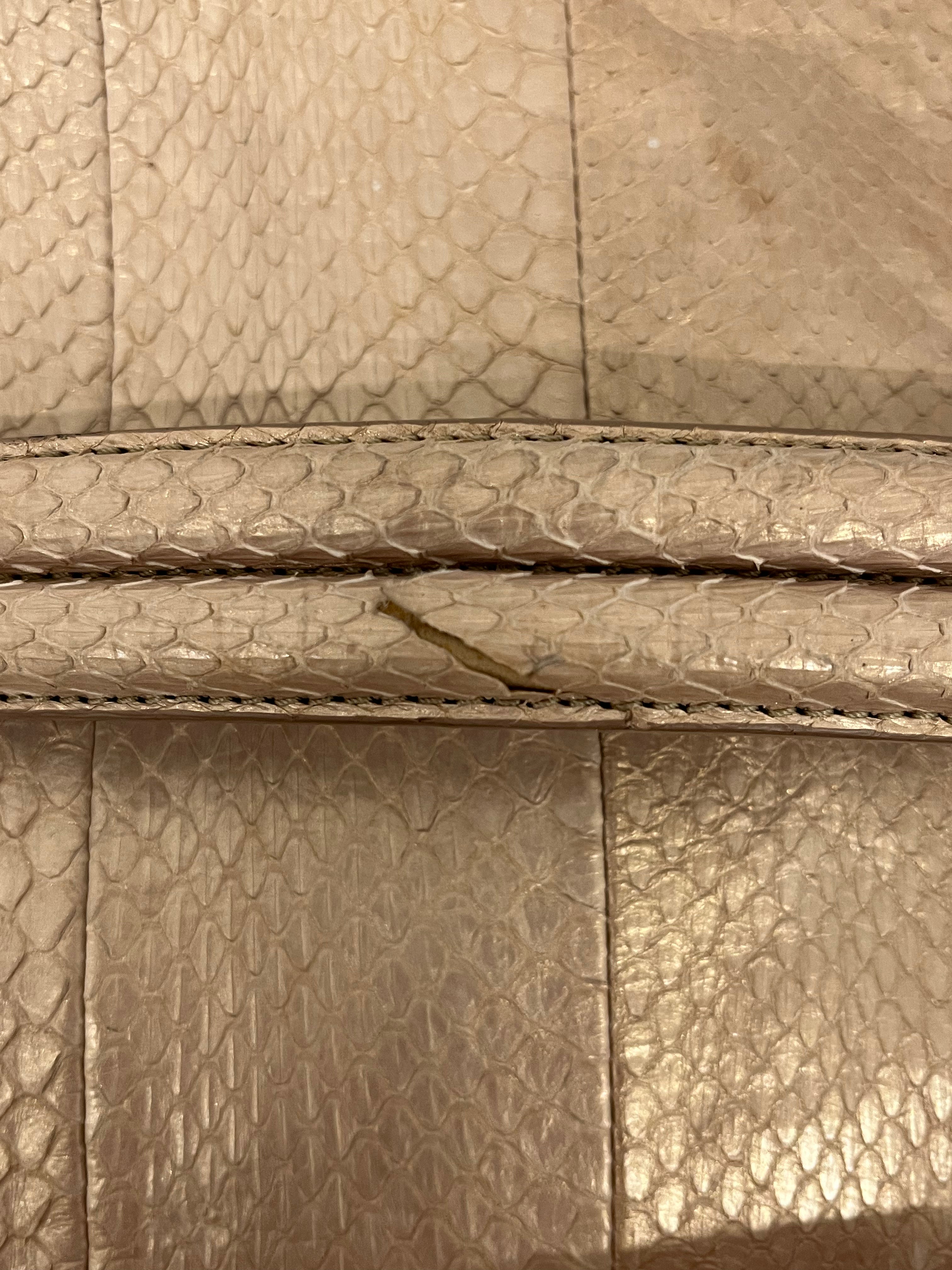 JIMMY CHOO/Bag/Leather/BEG/HOBO MOON W/RINGS + CHAIN view 4