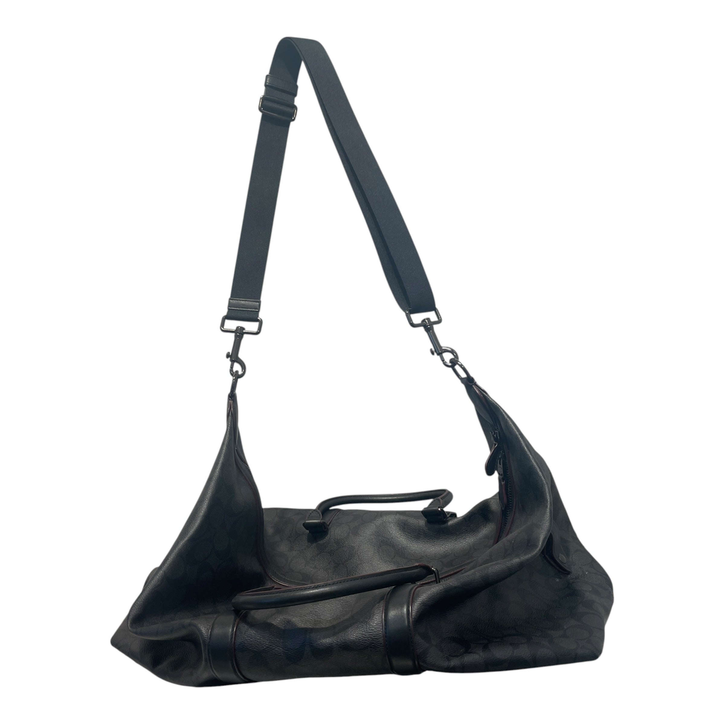 COACH/Luggage/Monogram/Leather/BLK/Trekker 52 view 1