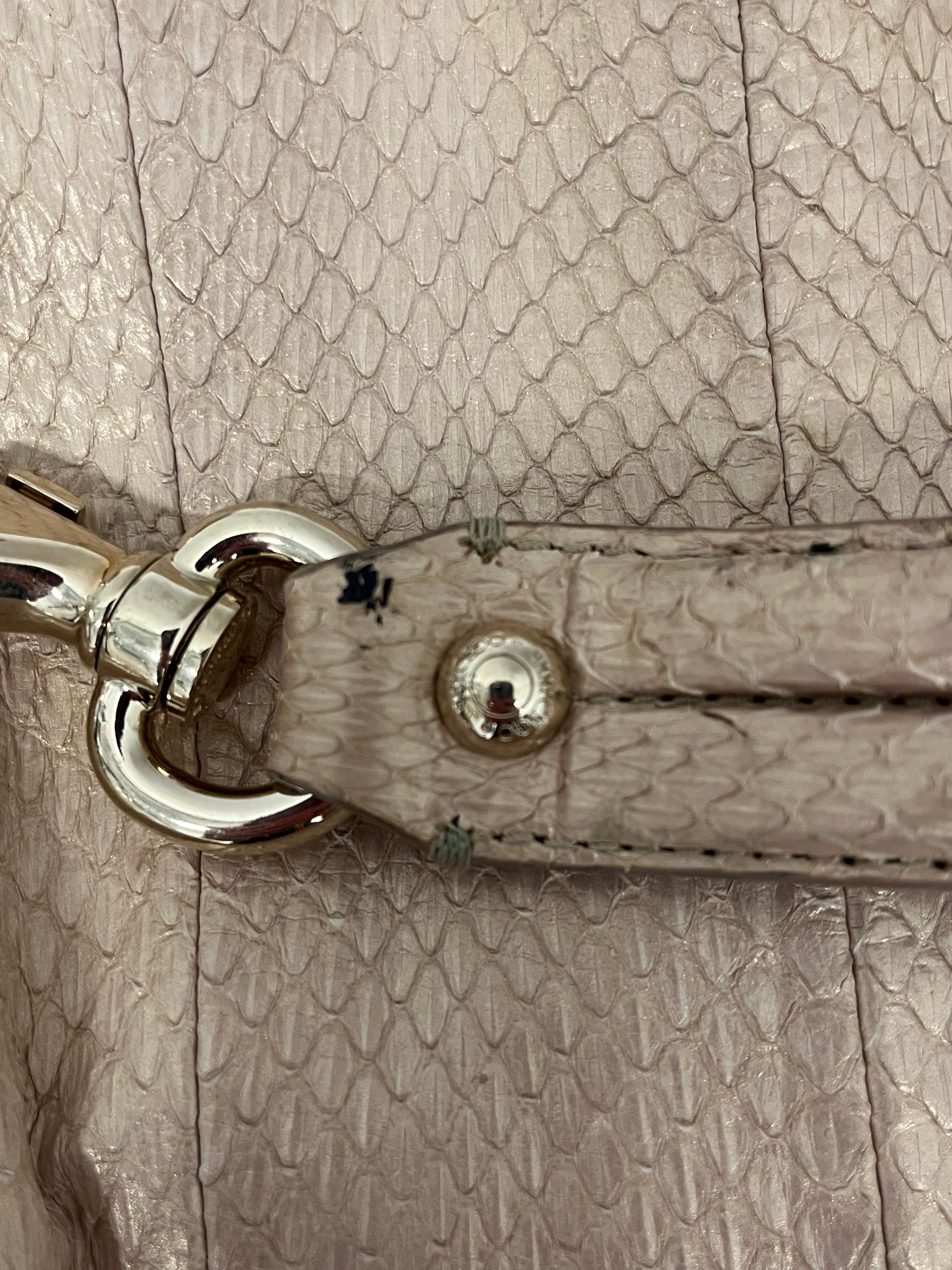 JIMMY CHOO/Bag/Leather/BEG/HOBO MOON W/RINGS + CHAIN view 5
