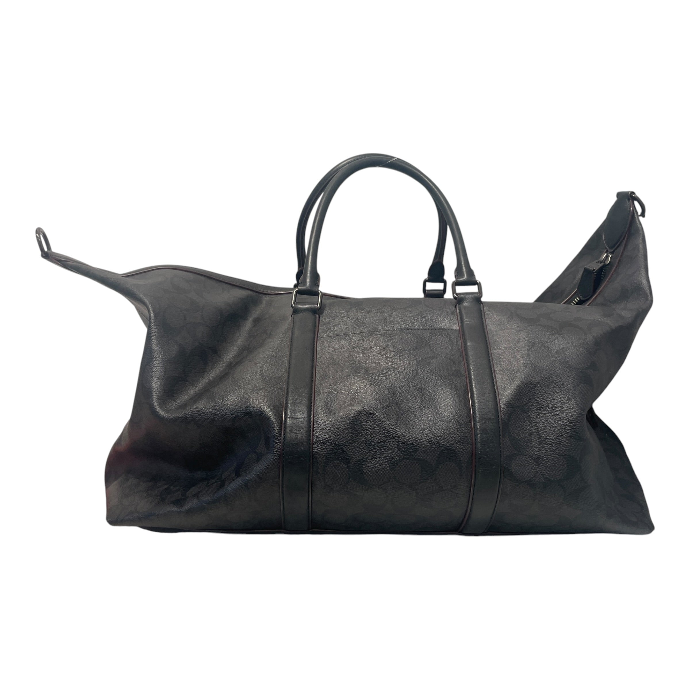 COACH/Luggage/Monogram/Leather/BLK/Trekker 52 view 2