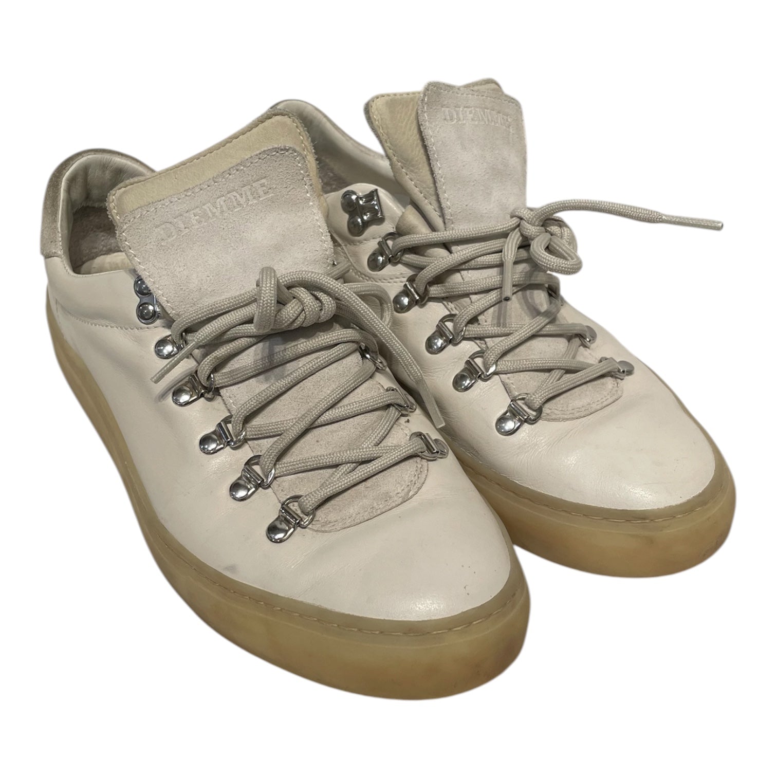 DIEMME/Low-Sneakers/EU 42/Leather/WHT/marostica low view 1