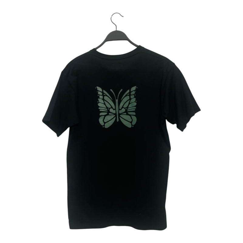 Needles/T-Shirt/S/Black/Cotton/Graphic/KP394