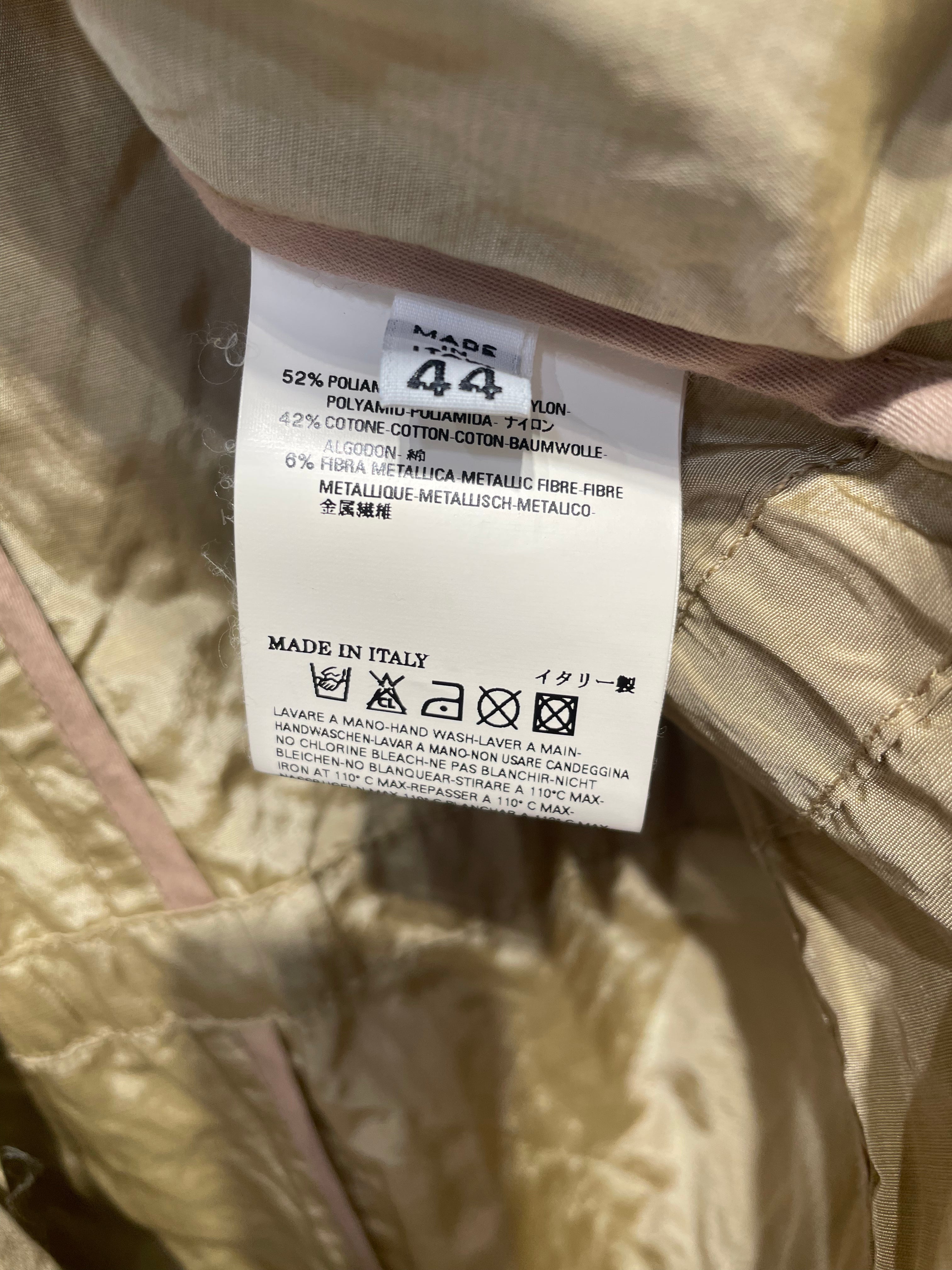 Martin Margiela/Jacket/44/Polyester/KHK/rain jacket view 4