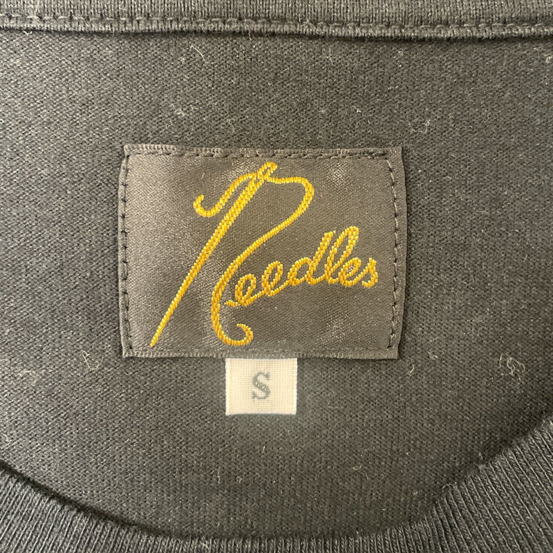 Needles/T-Shirt/S/Black/Cotton/Graphic/KP394