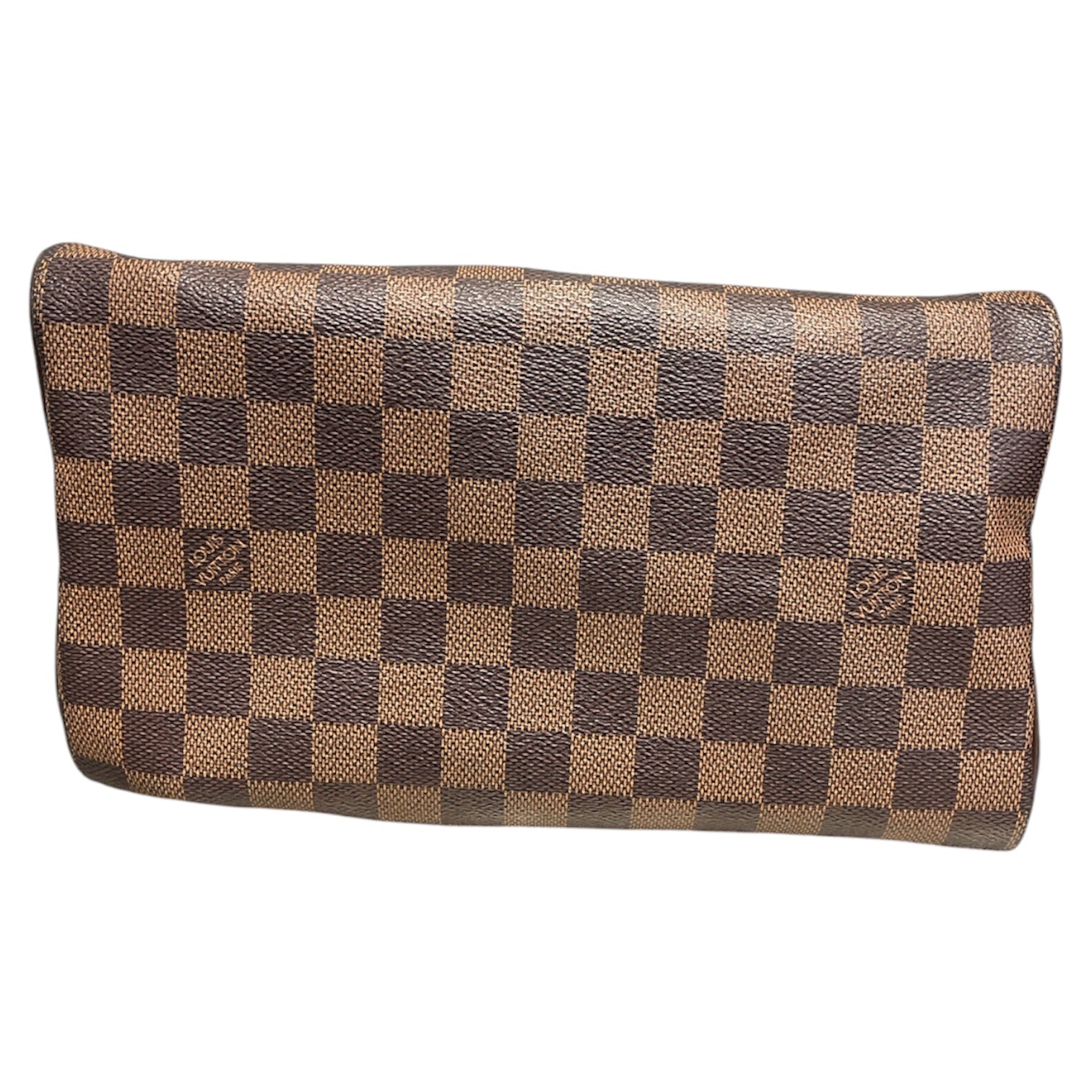 LOUIS VUITTON/Cross Body Bag/Cotton/BRW/Ebene Speedy Bandouliere 30 view 3