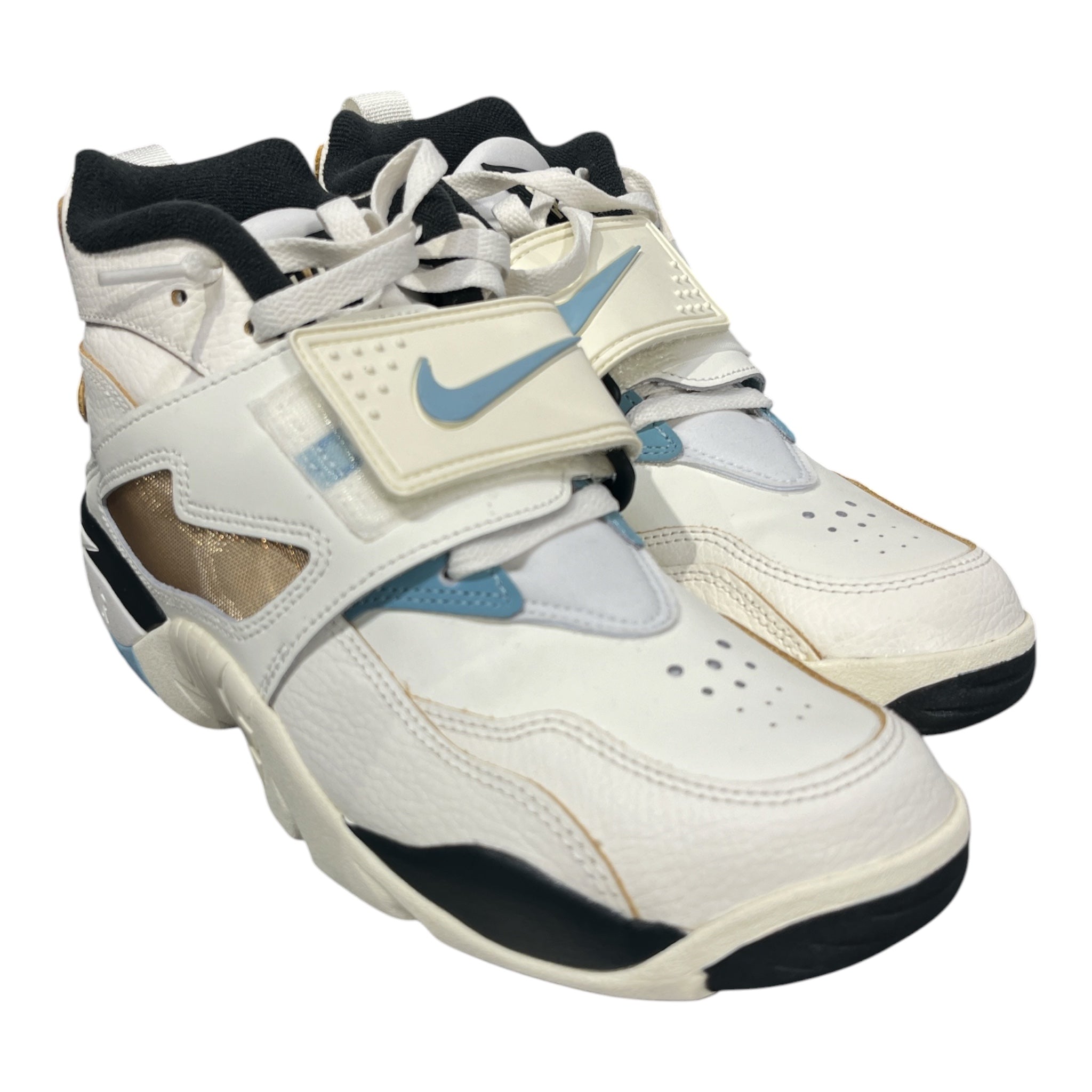 NIKE/Hi-Sneakers/US 7.5/Leather/WHT/DIAMOND TURF view 1