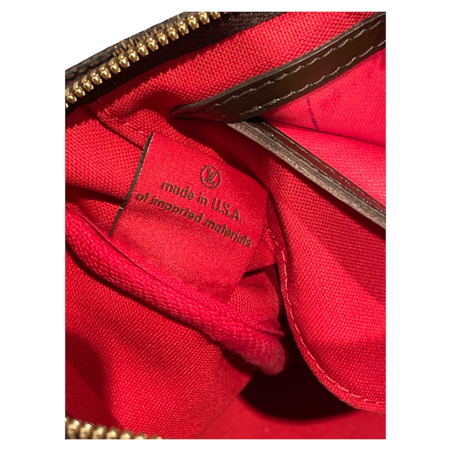 LOUIS VUITTON/Cross Body Bag/Cotton/BRW/Ebene Speedy Bandouliere 30 view 5