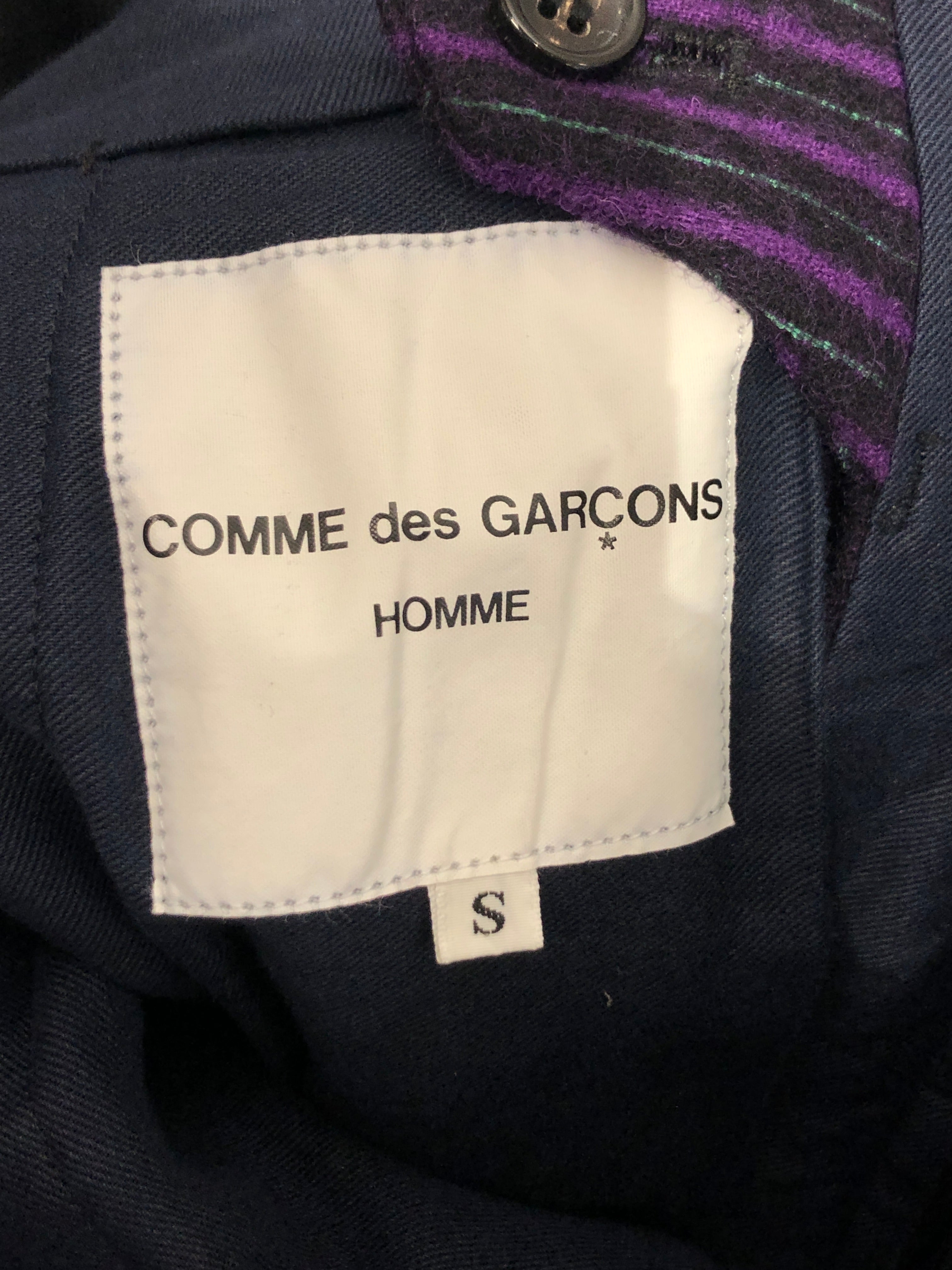 COMME des GARCONS/Bottoms/28/Stripe/Wool/PPL/ view 3