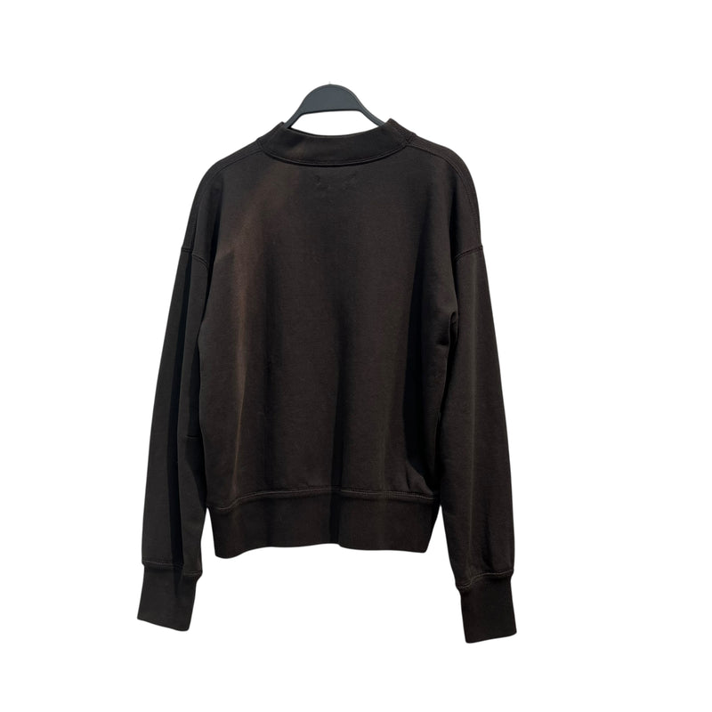 ISABEL MARANT ETOILE/Sweater/38/Cotton/BLK/piff print pnk logo