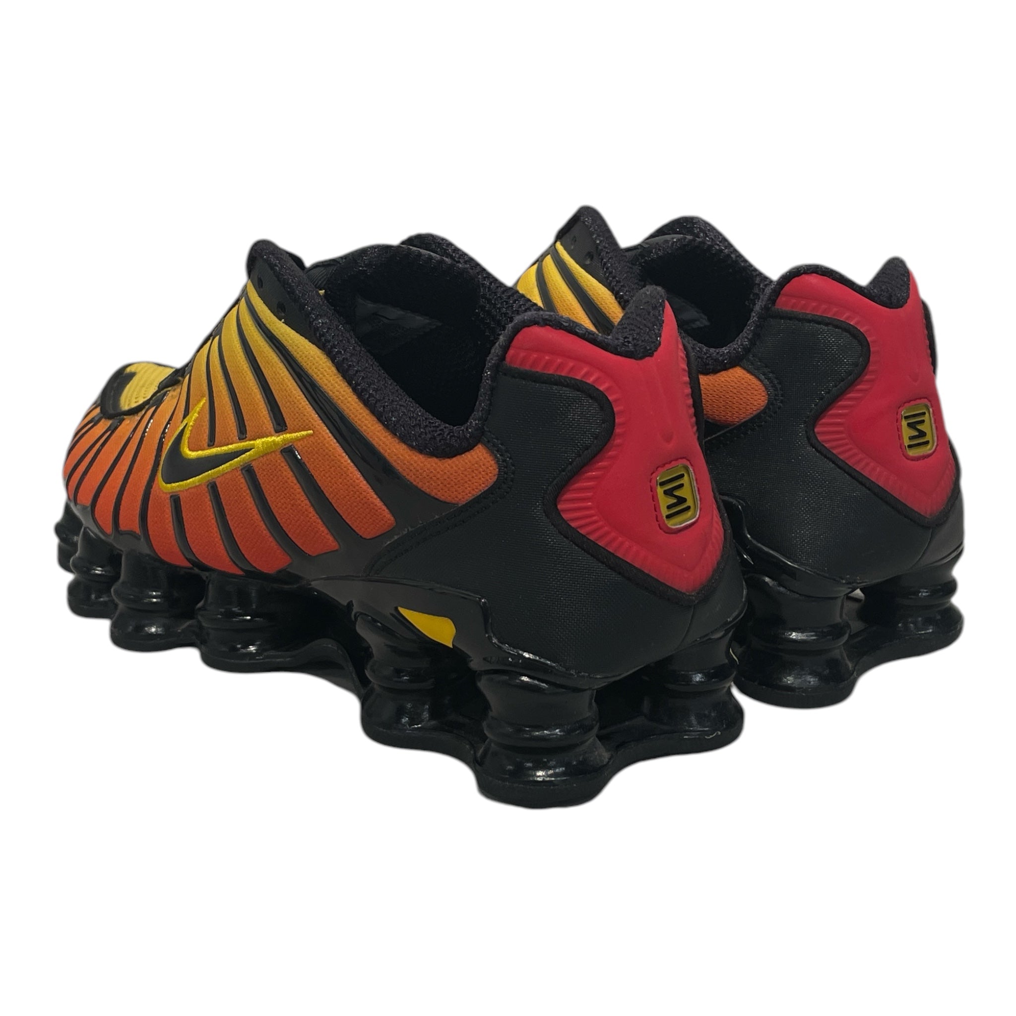 NIKE/Low-Sneakers/US 10/Acrylic/ORN/shox view 2