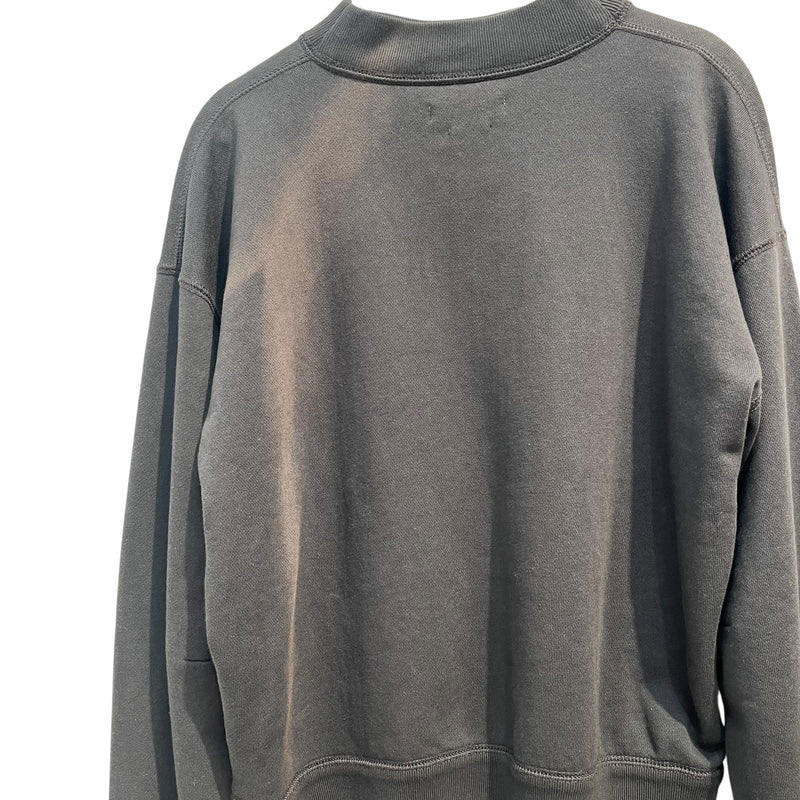 ISABEL MARANT ETOILE/Sweater/38/Cotton/BLK/piff print pnk logo