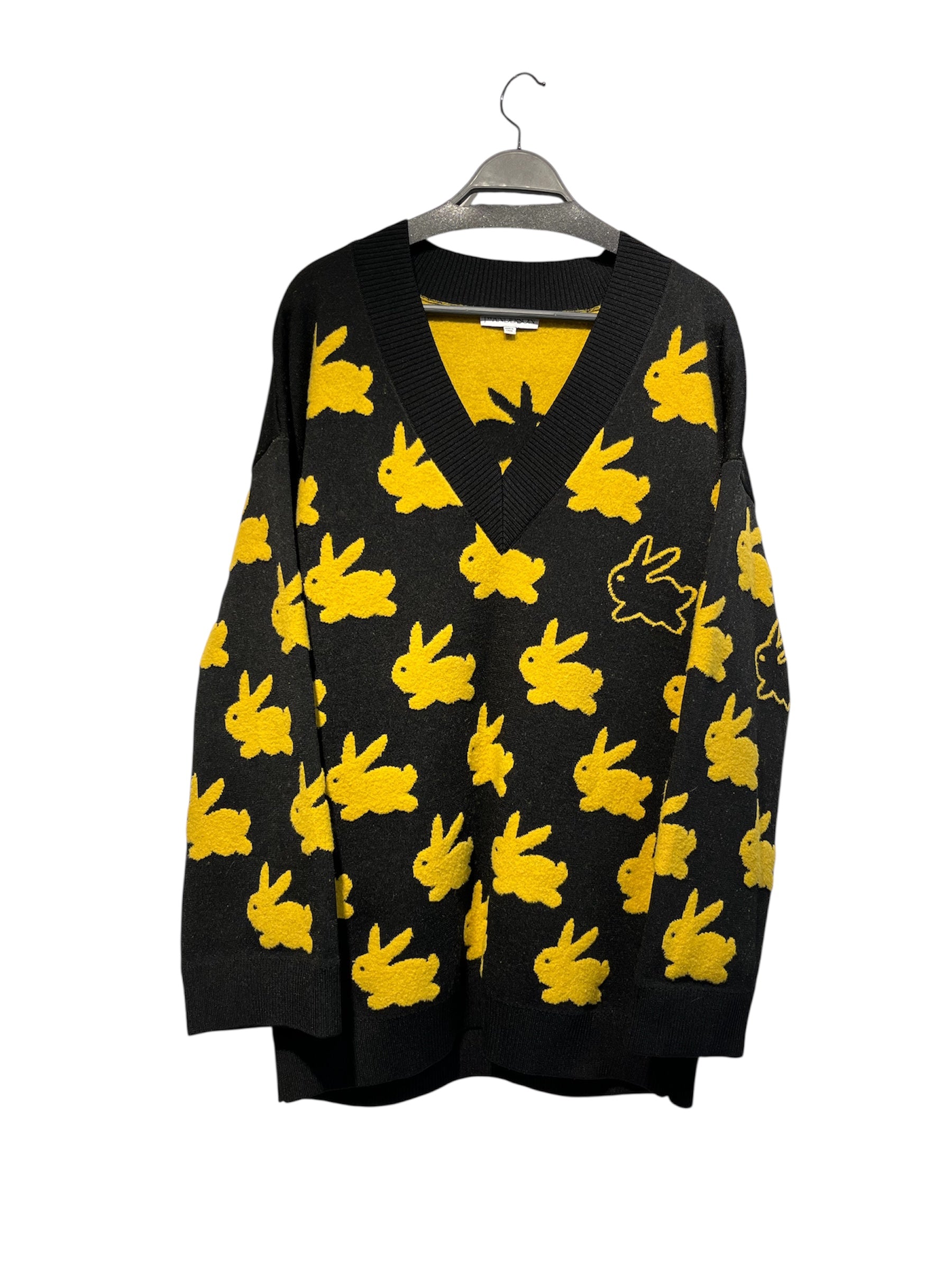 JW ANDERSON(J.W.ANDERSON)/Heavy Sweater/XXL/Wool/BLK/ view 1