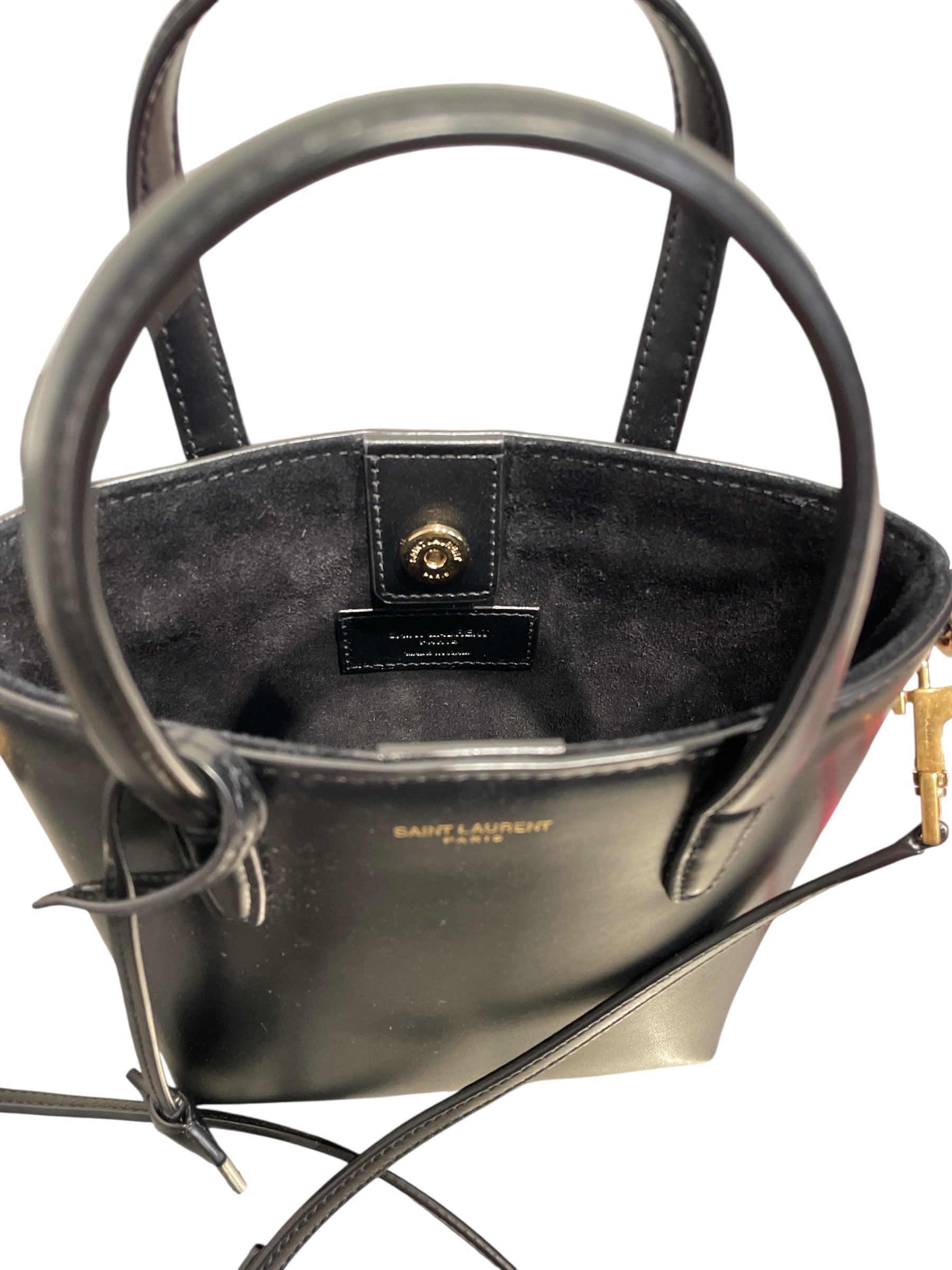 YVES SAINT LAURENT/Bag/Leather/BLK/ view 5