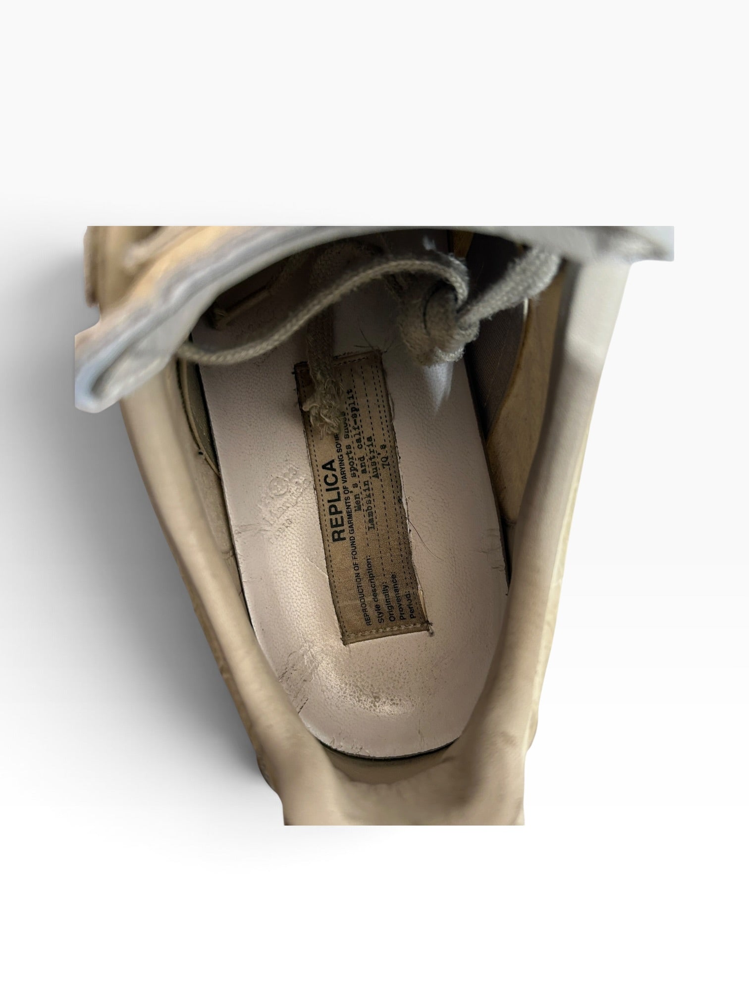 Maison Margiela/Low-Sneakers/EU 41/YEL/GAT Replica view 3