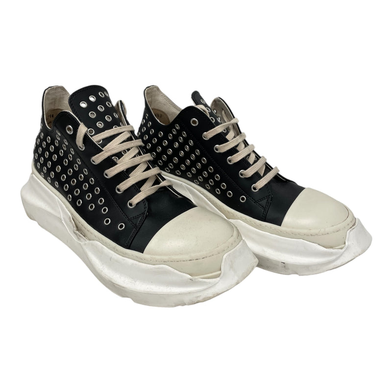 Rick Owens/Low-Sneakers/EU 44.5/All Over Print/Leather/BLK/