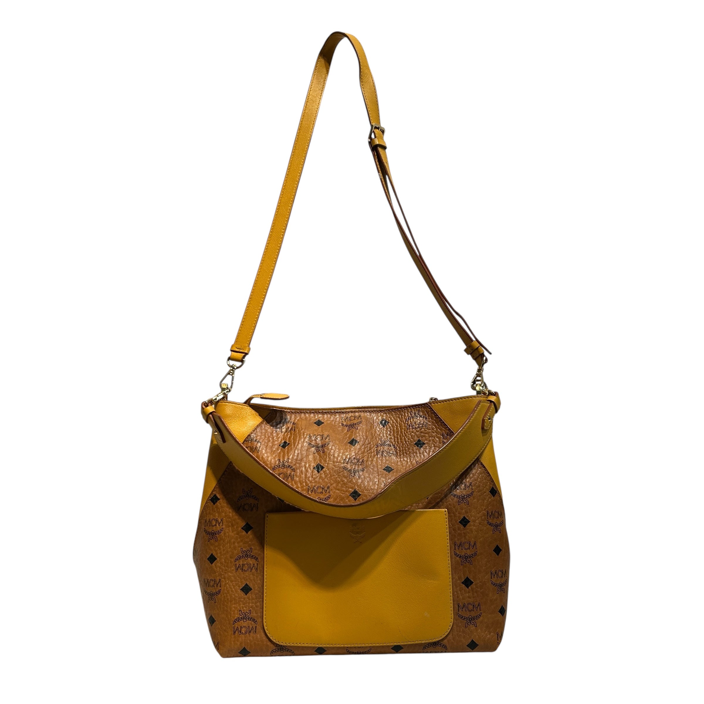 MCM/Bag/Leather/BRW/Visetos Shoulder Bag view 1