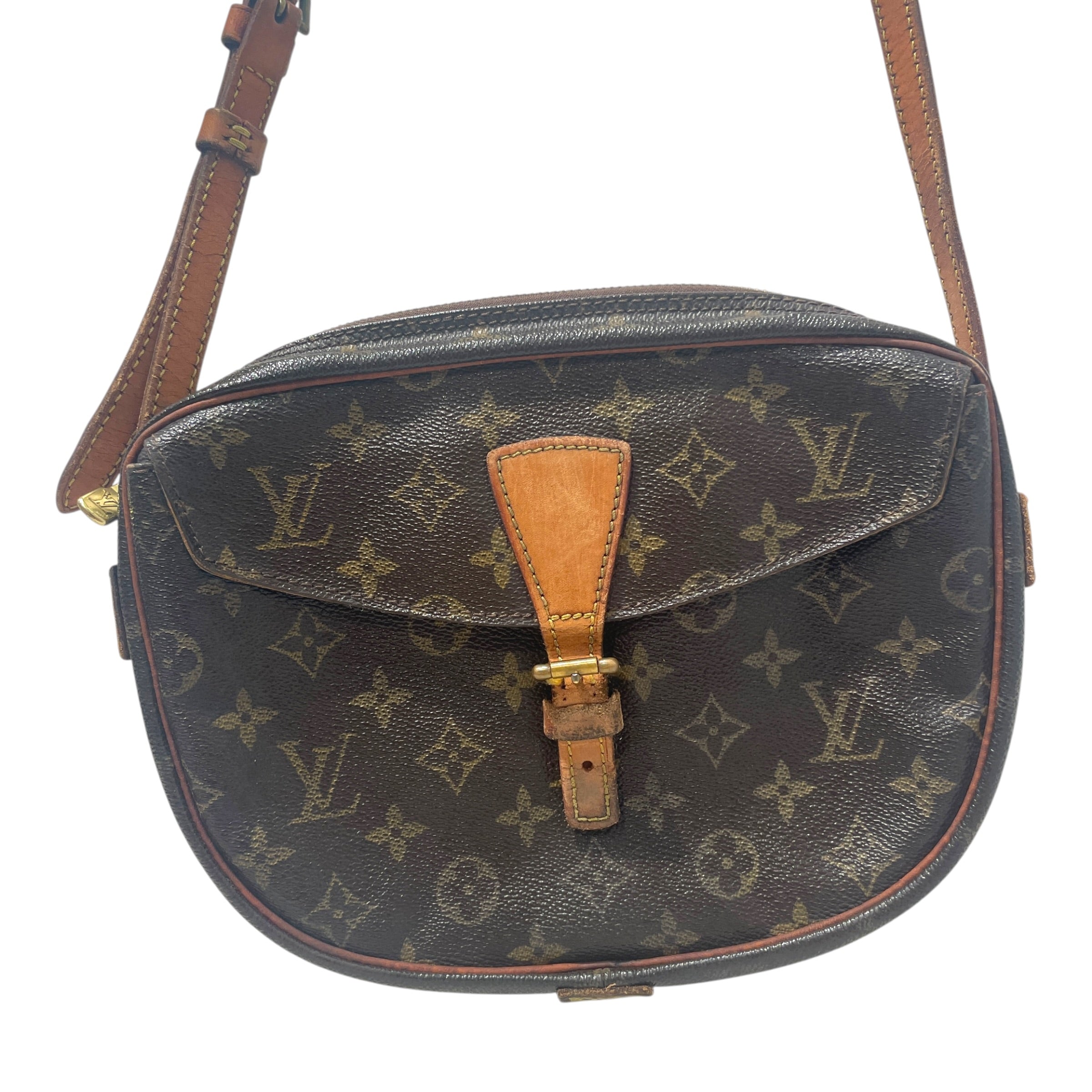 LOUIS VUITTON/Cross Body Bag/Monogram/Leather/BRW/Monogram Jeune Fille MM view 2