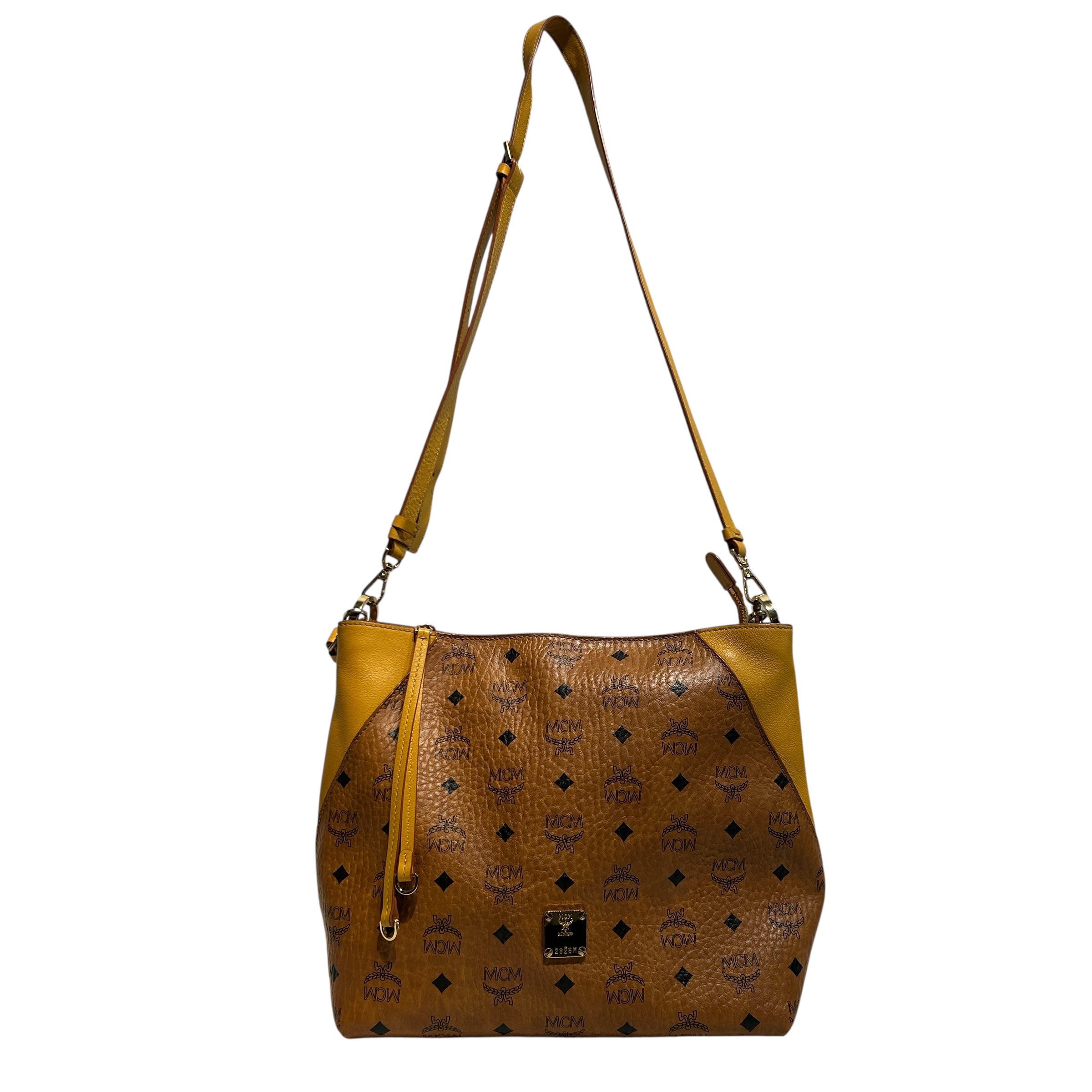 MCM/Bag/Leather/BRW/Visetos Shoulder Bag view 2