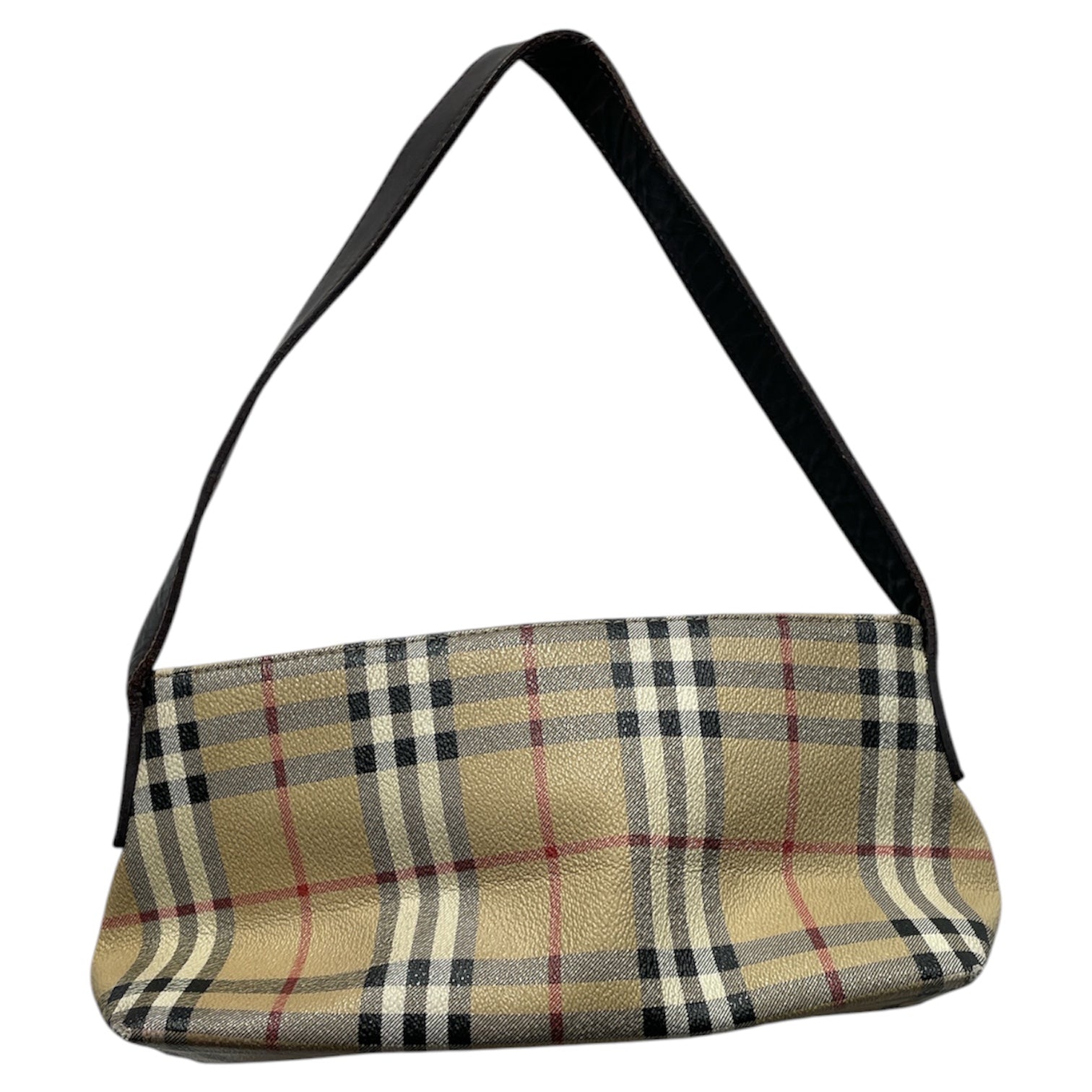 BURBERRY LONDON/Hand Bag/Leather/MLT/Nova Check Top Handle Bag view 1