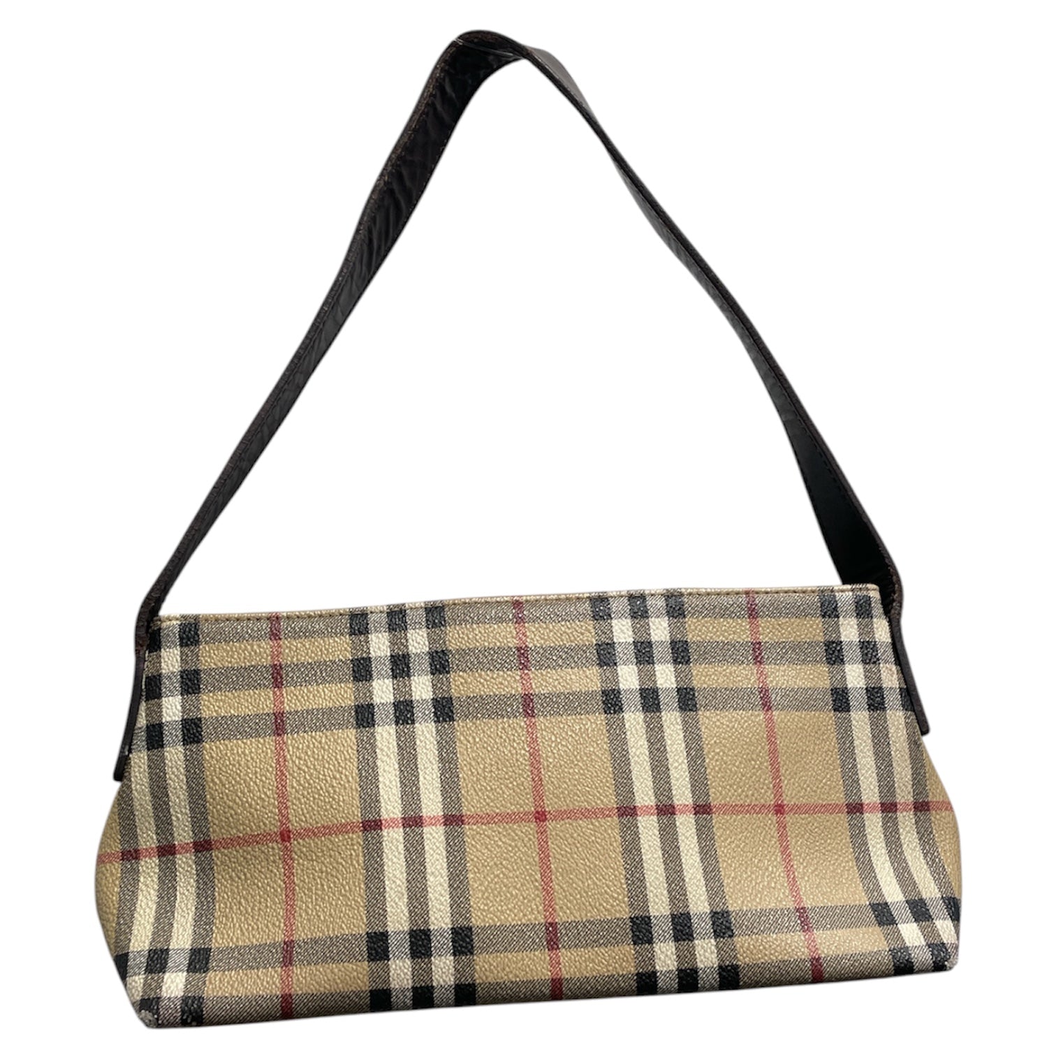 BURBERRY LONDON/Hand Bag/Leather/MLT/Nova Check Top Handle Bag view 2