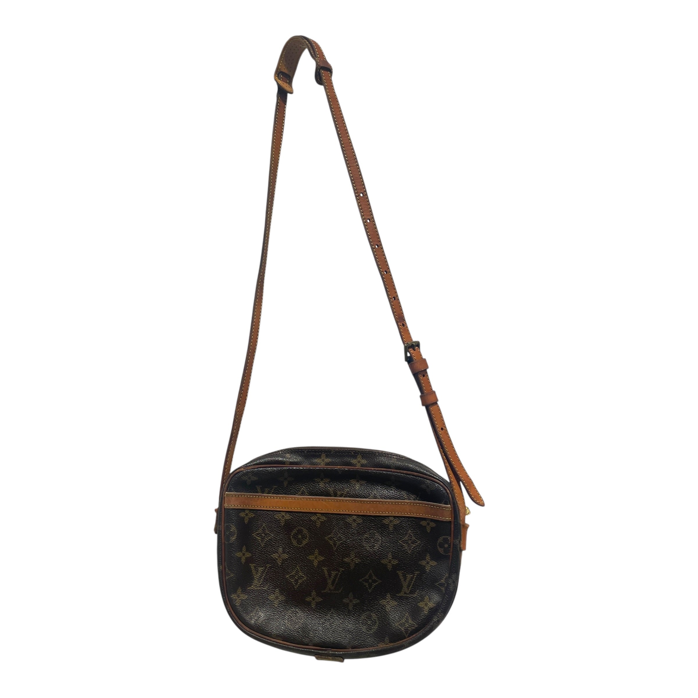 LOUIS VUITTON/Cross Body Bag/Monogram/Leather/BRW/Monogram Jeune Fille MM view 4