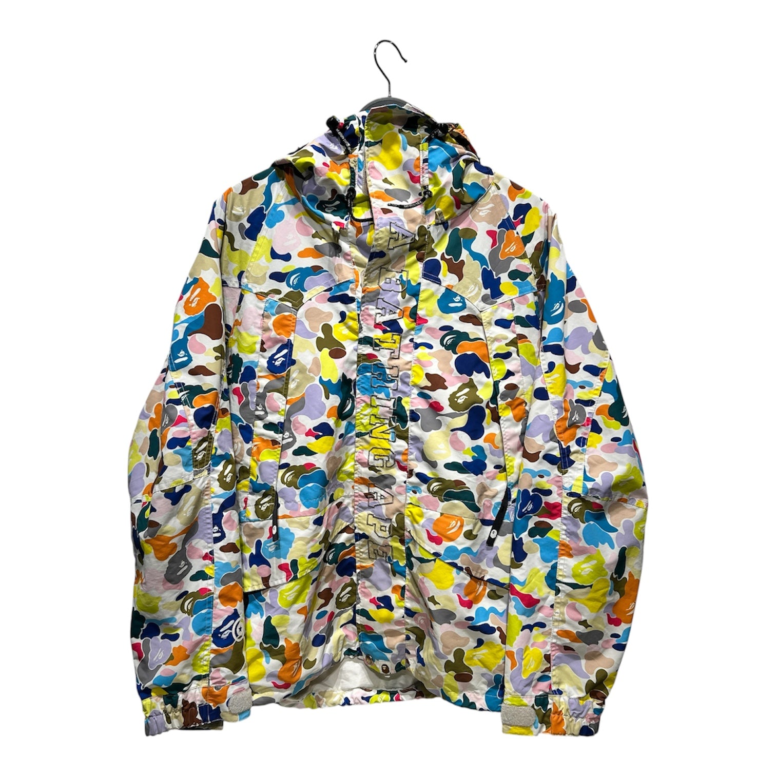 A BATHING APE/Windbreaker/XL/Nylon/MLT/All Over Print/MULTI COLOR PRINT view 1