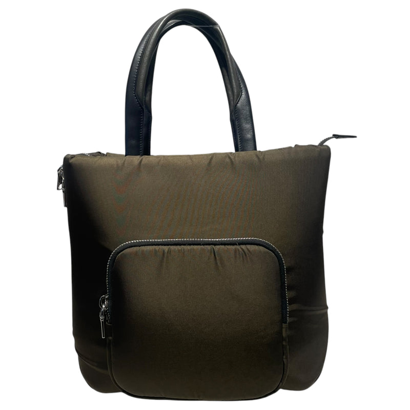 PRADA/Tote Bag/Nylon/GRN/TESSUTO PUFFY TOP HANDLE