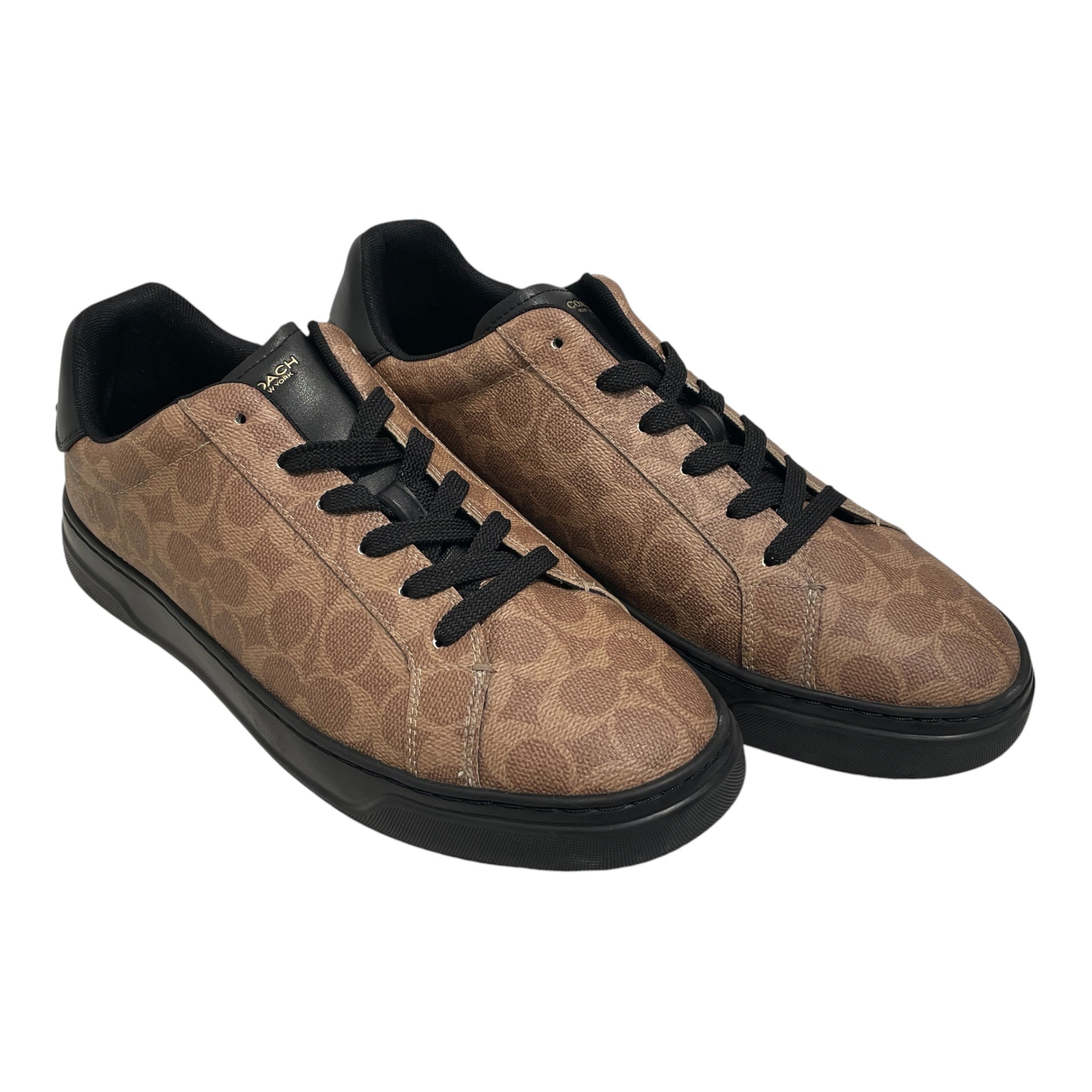 COACH/Low-Sneakers/US 13/Leather/BRW/ view 1