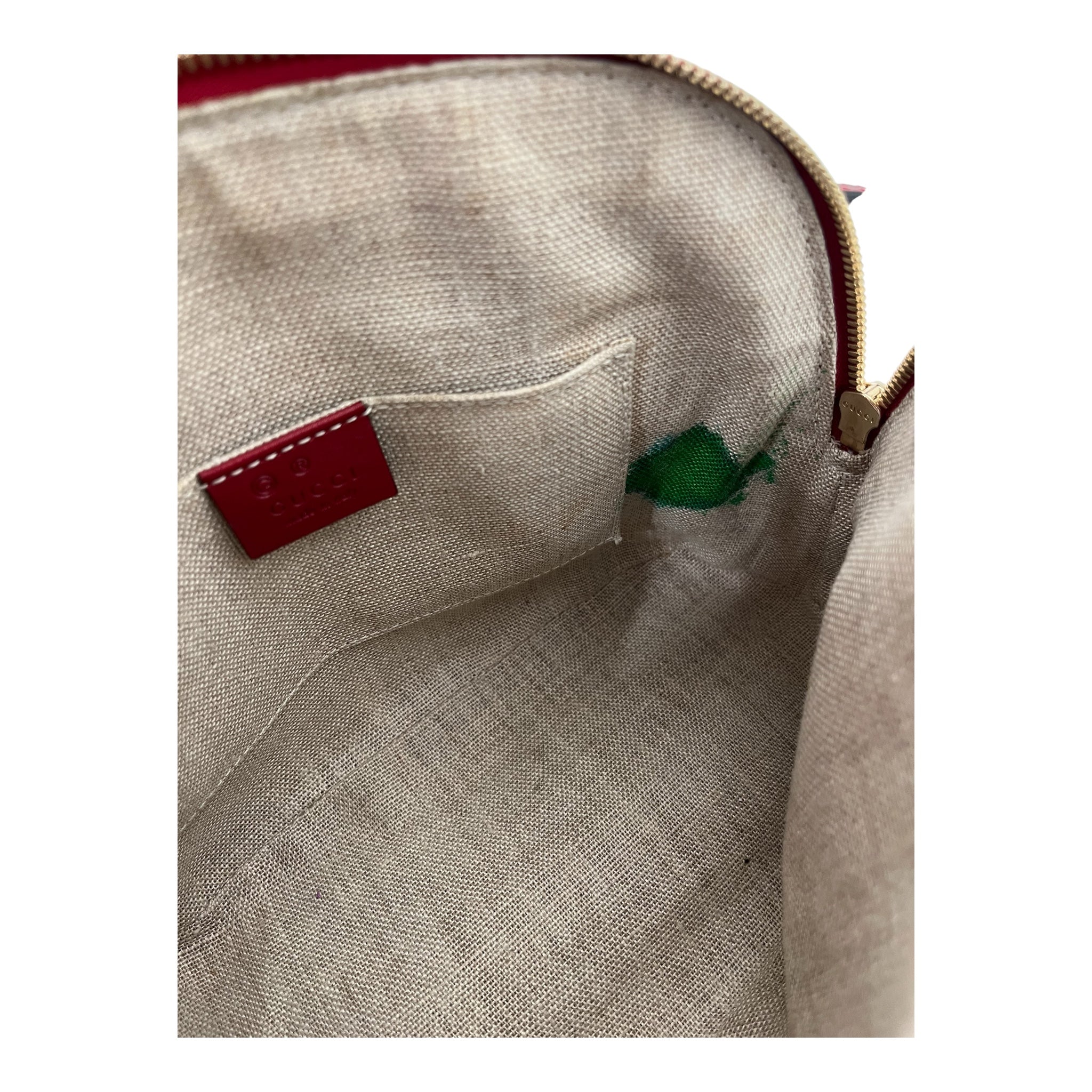GUCCI/Bag/Monogram/Leather/RED/MICROGUCCISSMA DOME BAG view 8