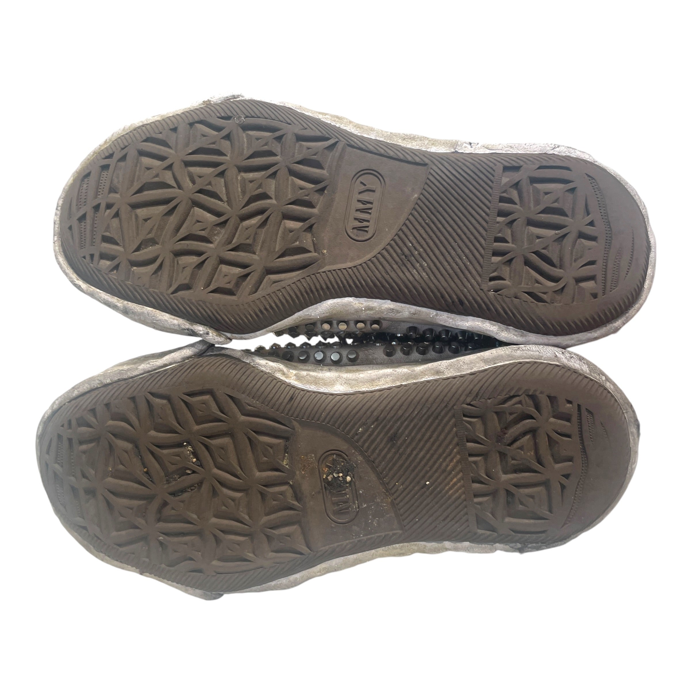 MIHARA YASUHIRO/Low-Sneakers/EU 41/Cotton/CRM/Peterson 23 Studded view 6