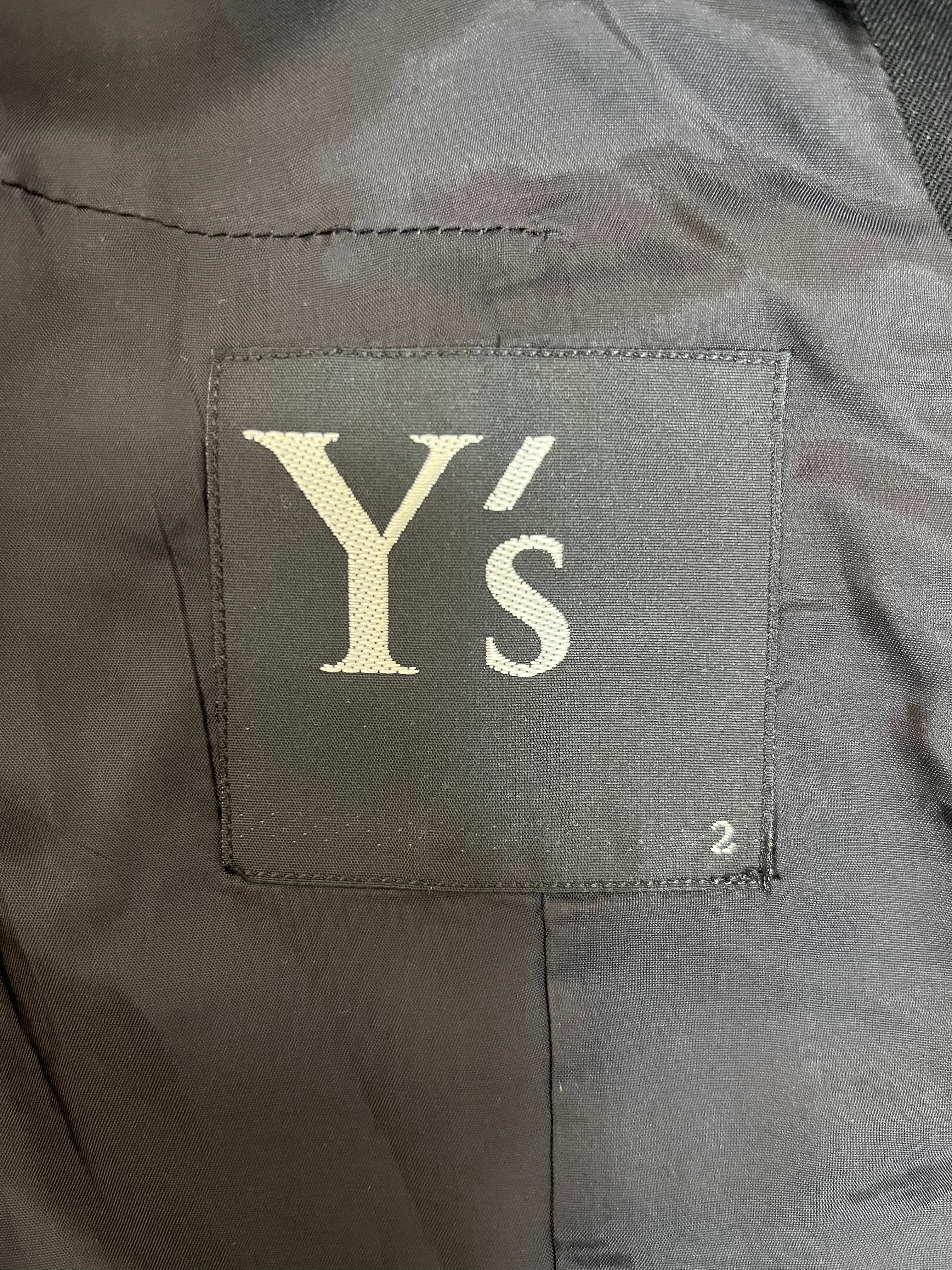 Y's/Suits/2/Wool/BLK/ view 3