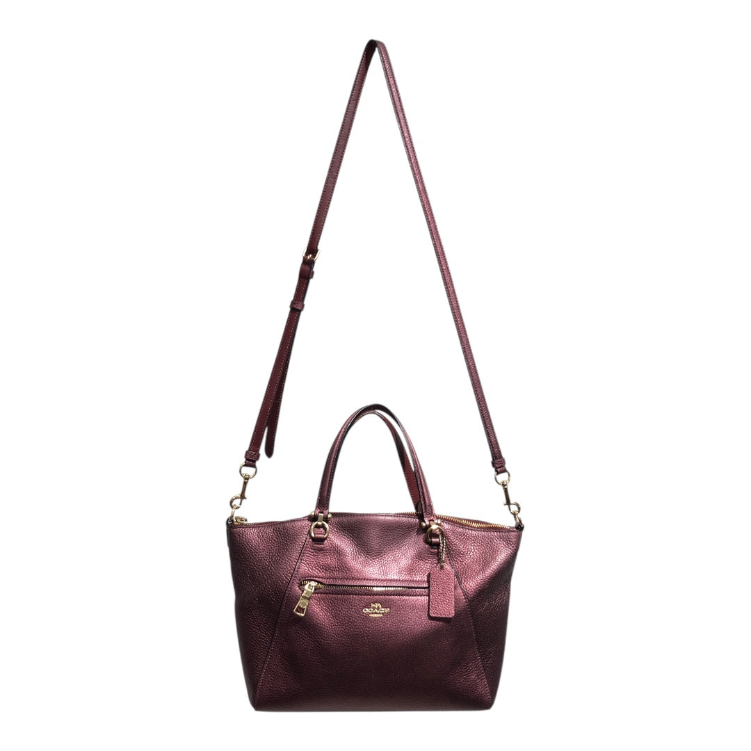 COACH/Bag/BRD/SHINY DARK RED/ GOLD HARDWARE view 1
