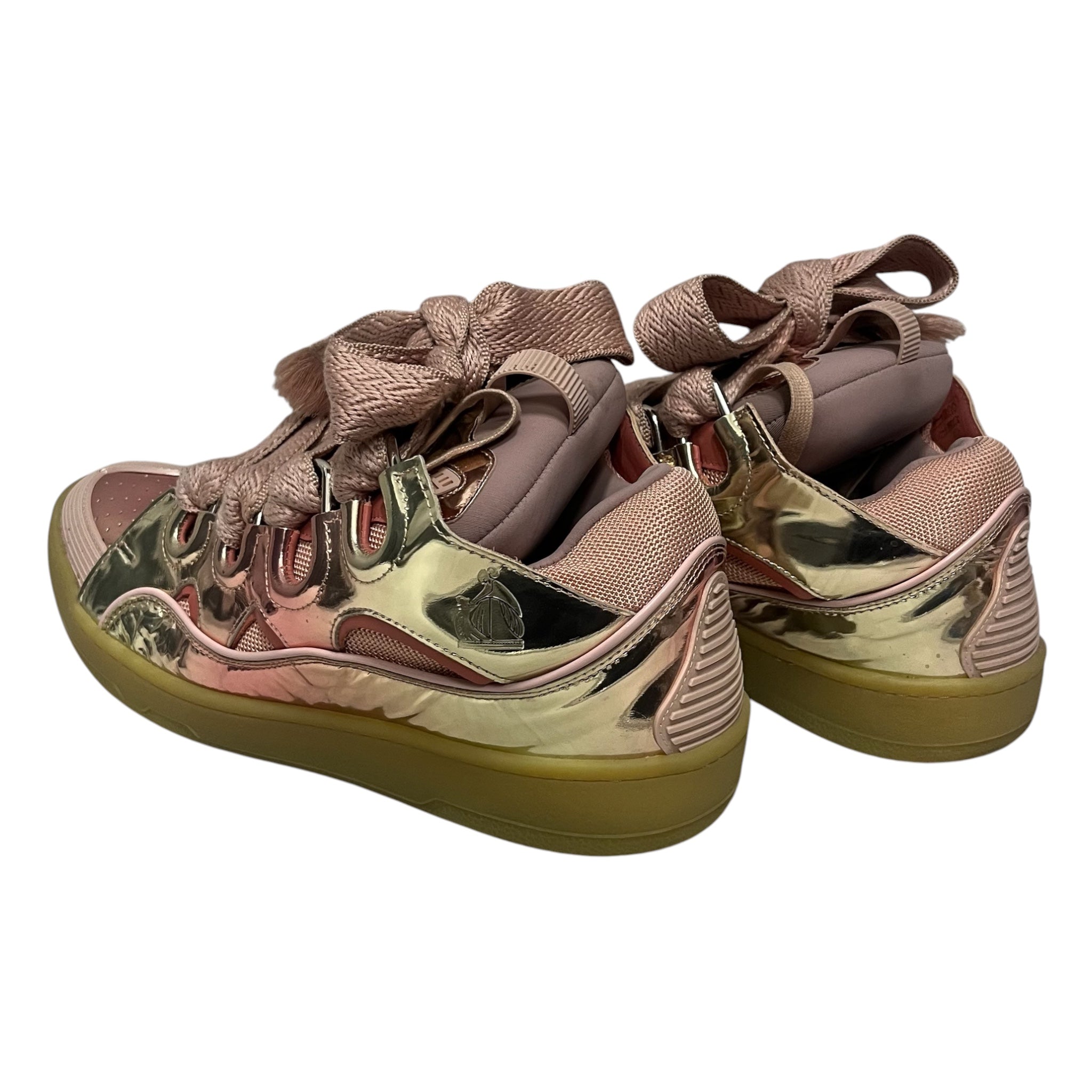 LANVIN/Low-Sneakers/US 11/PNK/metalic view 2