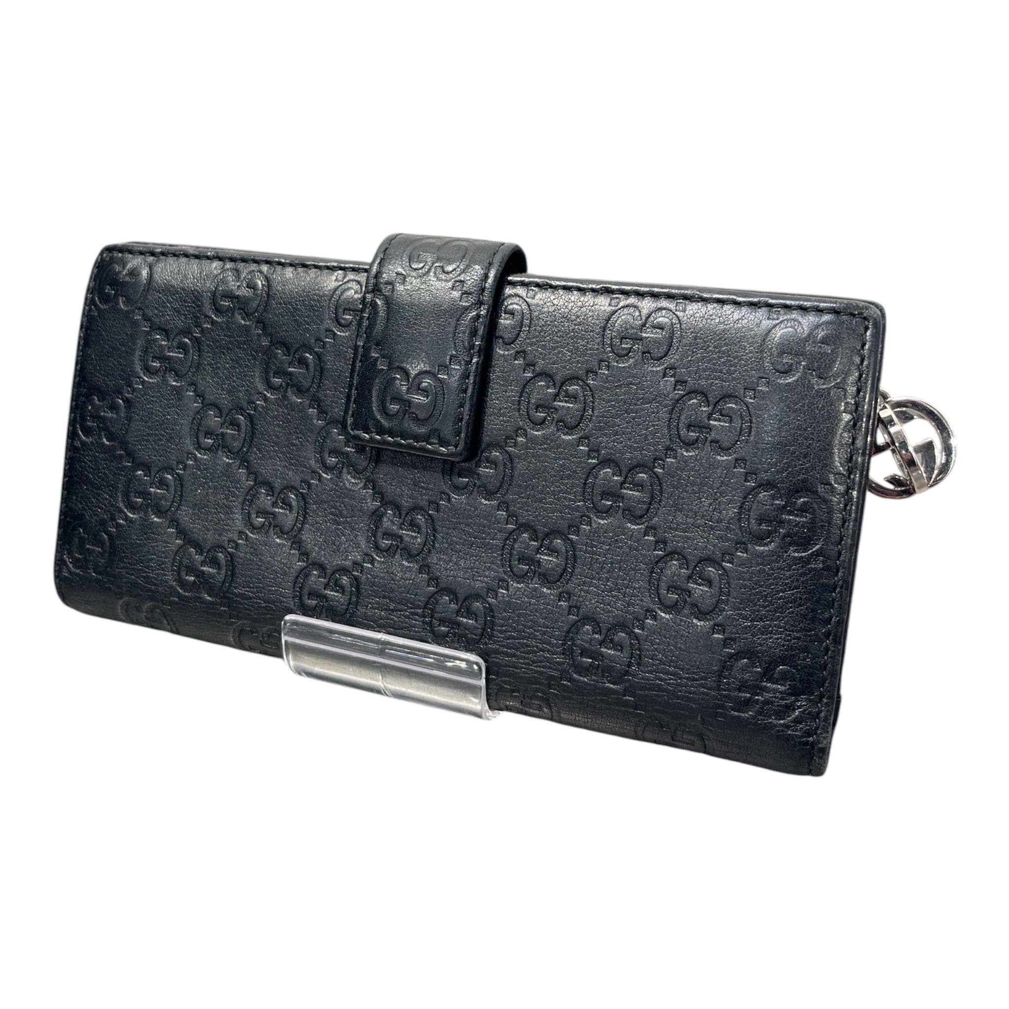 GUCCI/Long Wallet/Monogram/Leather/BLK/L's/233024534563 view 1