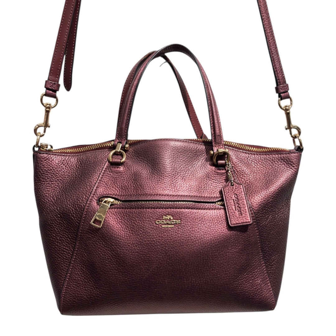 COACH/Bag/BRD/SHINY DARK RED/ GOLD HARDWARE view 3