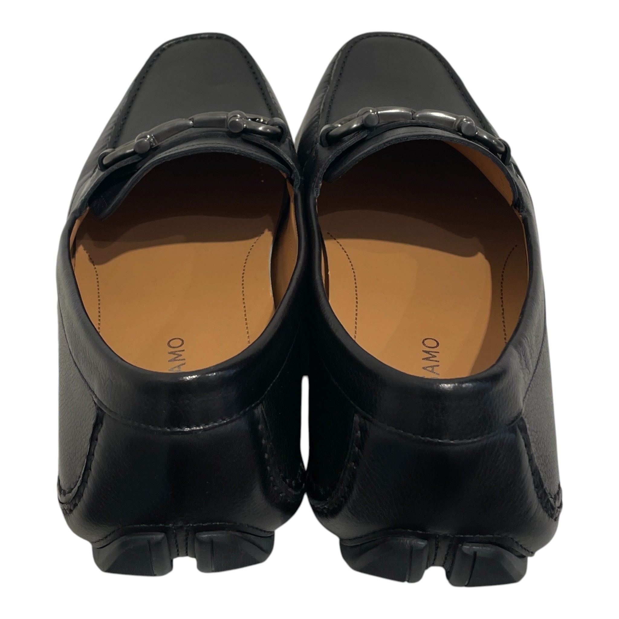 Salvatore Ferragamo/Dress Shoes/US 12/Leather/BLK/HORSEBUCLE LOAFER view 4