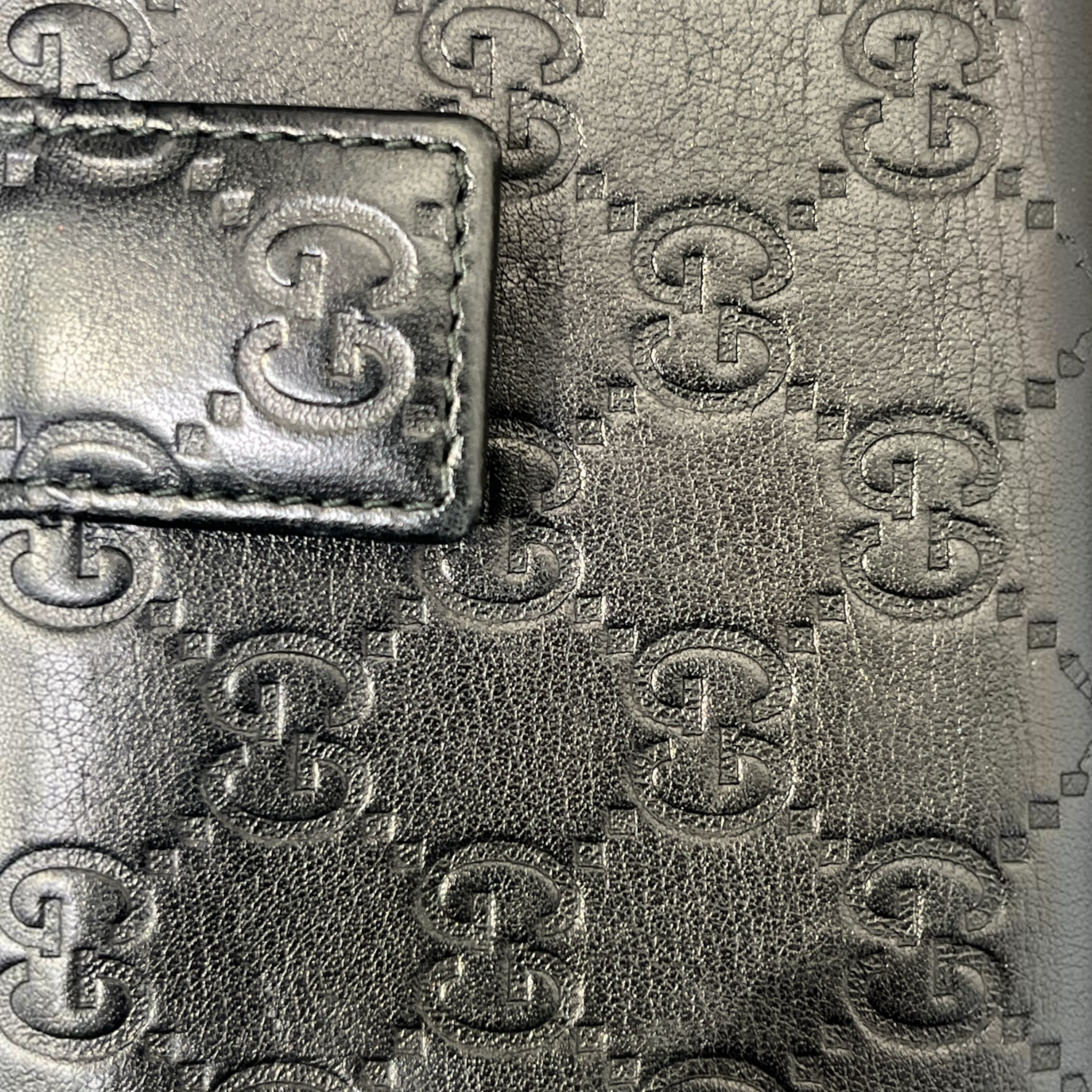 GUCCI/Long Wallet/Monogram/Leather/BLK/L's/233024534563 view 5