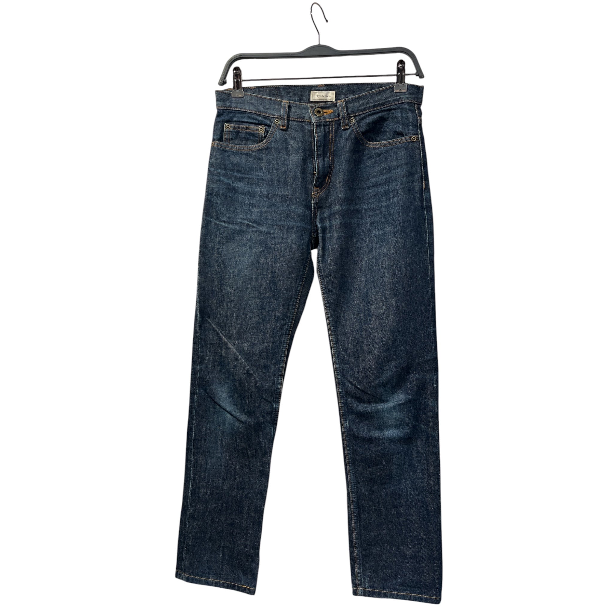 Hysterics/Skinny Pants/Denim/IDG/raiders logo back patch view 1