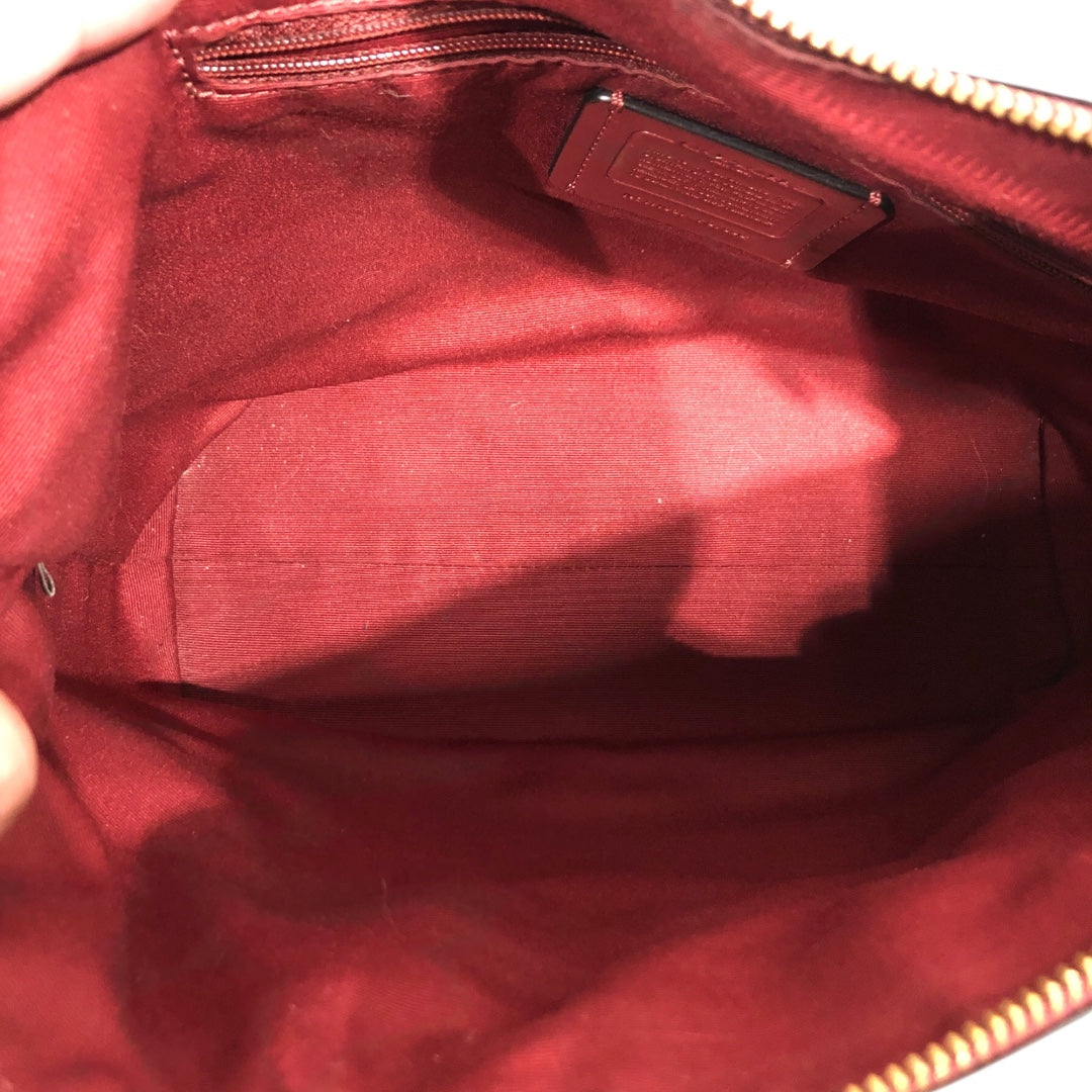 COACH/Bag/BRD/SHINY DARK RED/ GOLD HARDWARE view 8