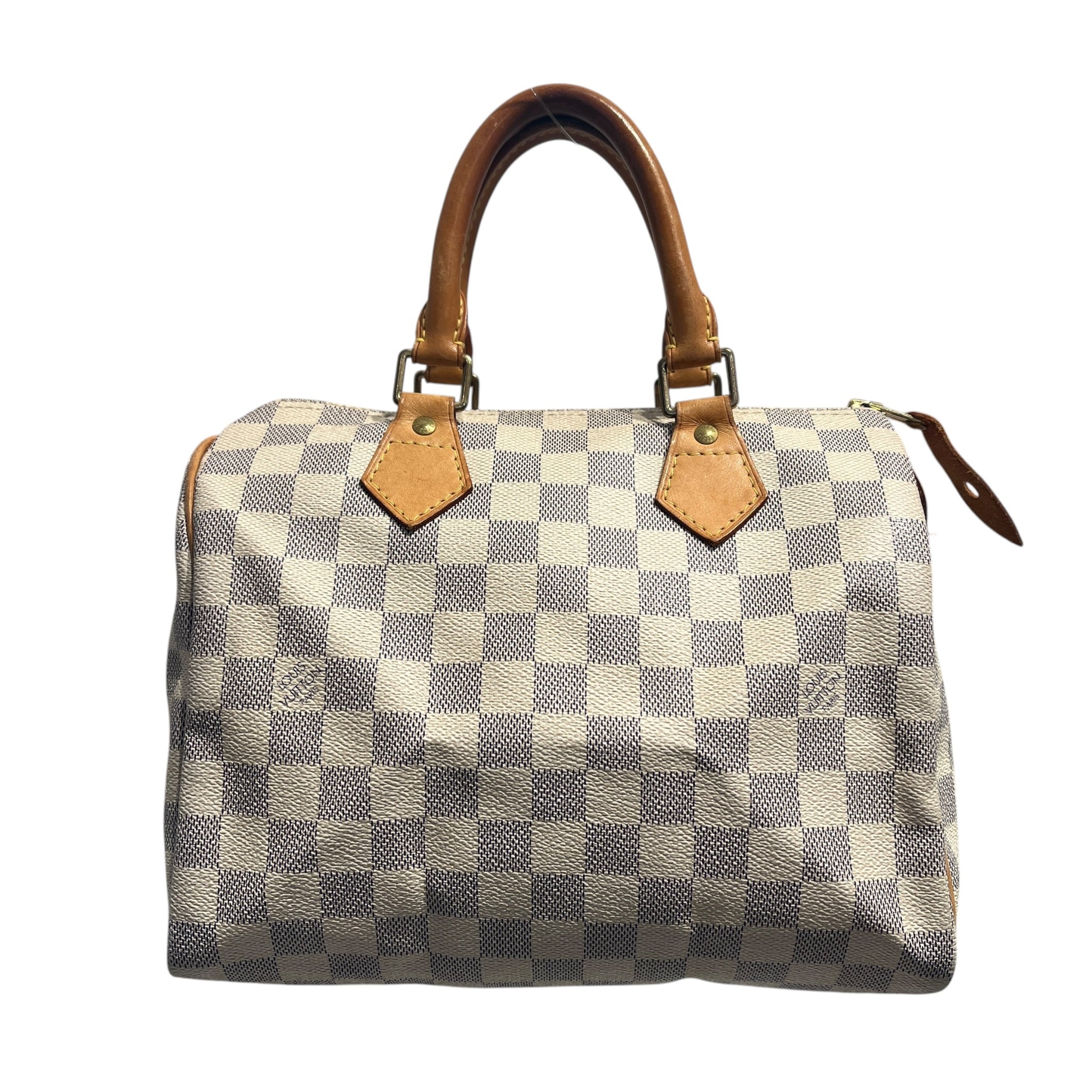 LOUIS VUITTON/Hand Bag/Monogram/Leather/CRM/DAMIER AZUL SPEEDY view 2
